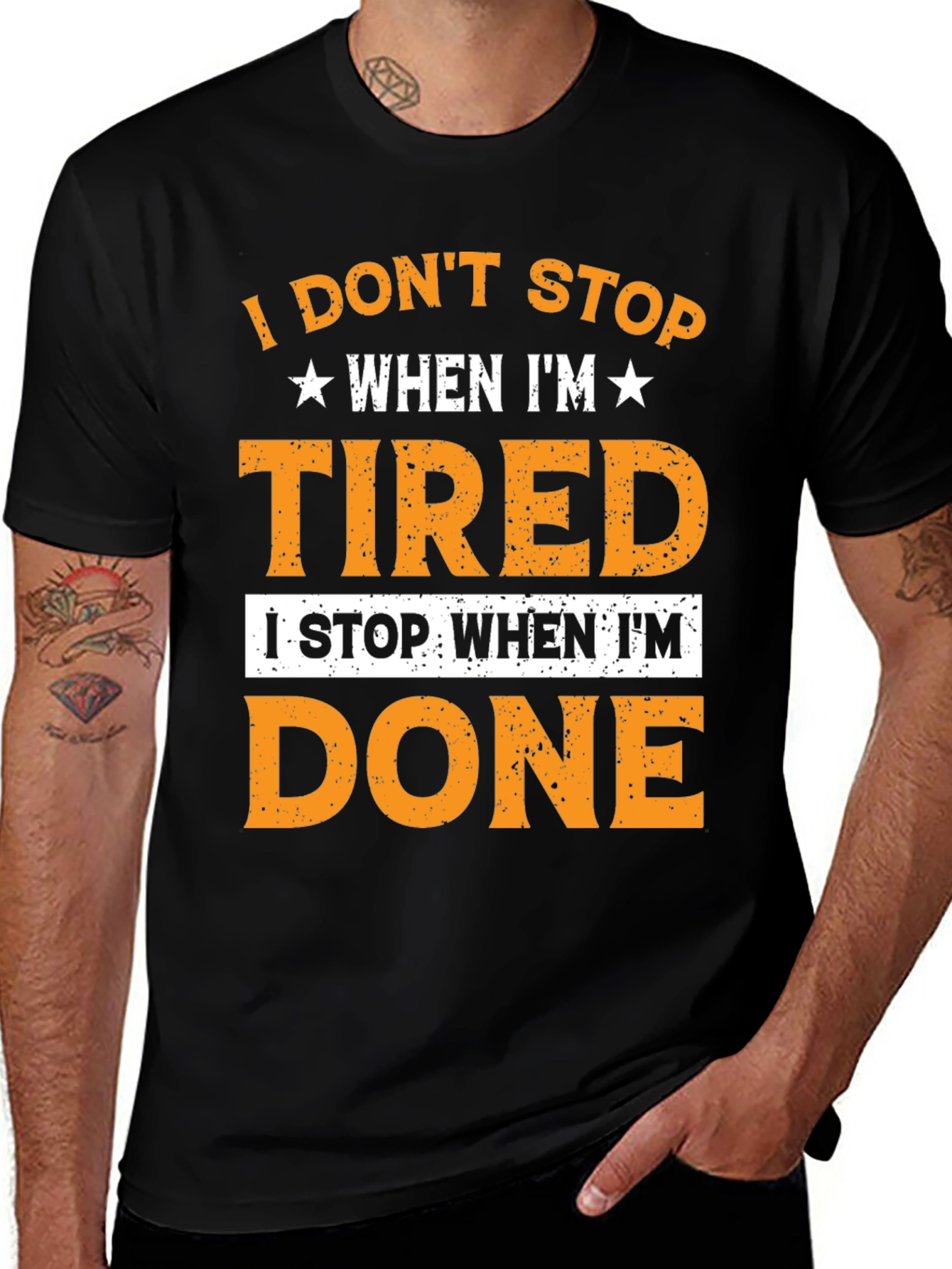 Variant 9 of I Don't Stop When I'm Tired T-Shirt