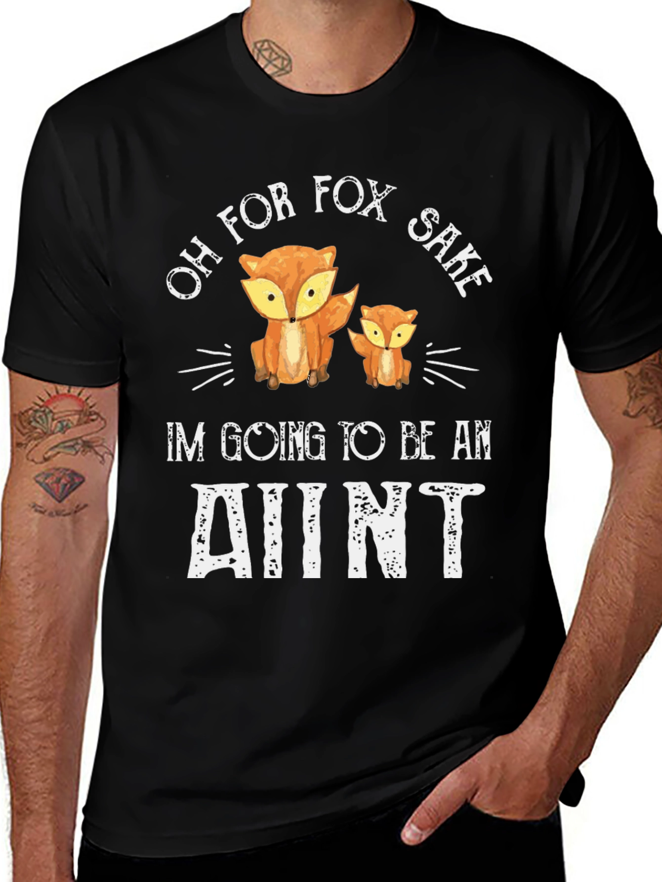 Oh For Fox Sake Aunt to Be T-Shirt
