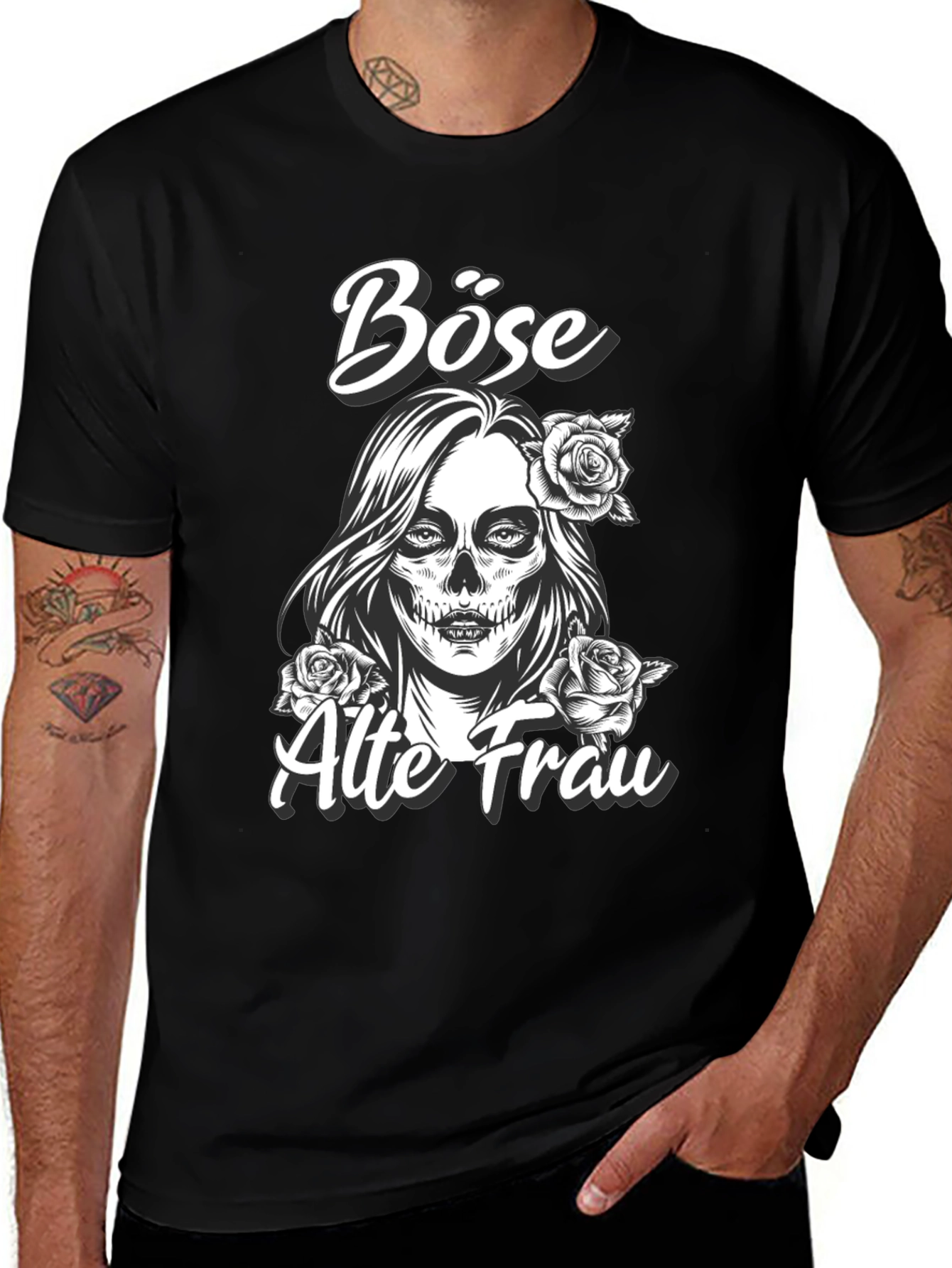 Böse Alte Frau Graphic Tee