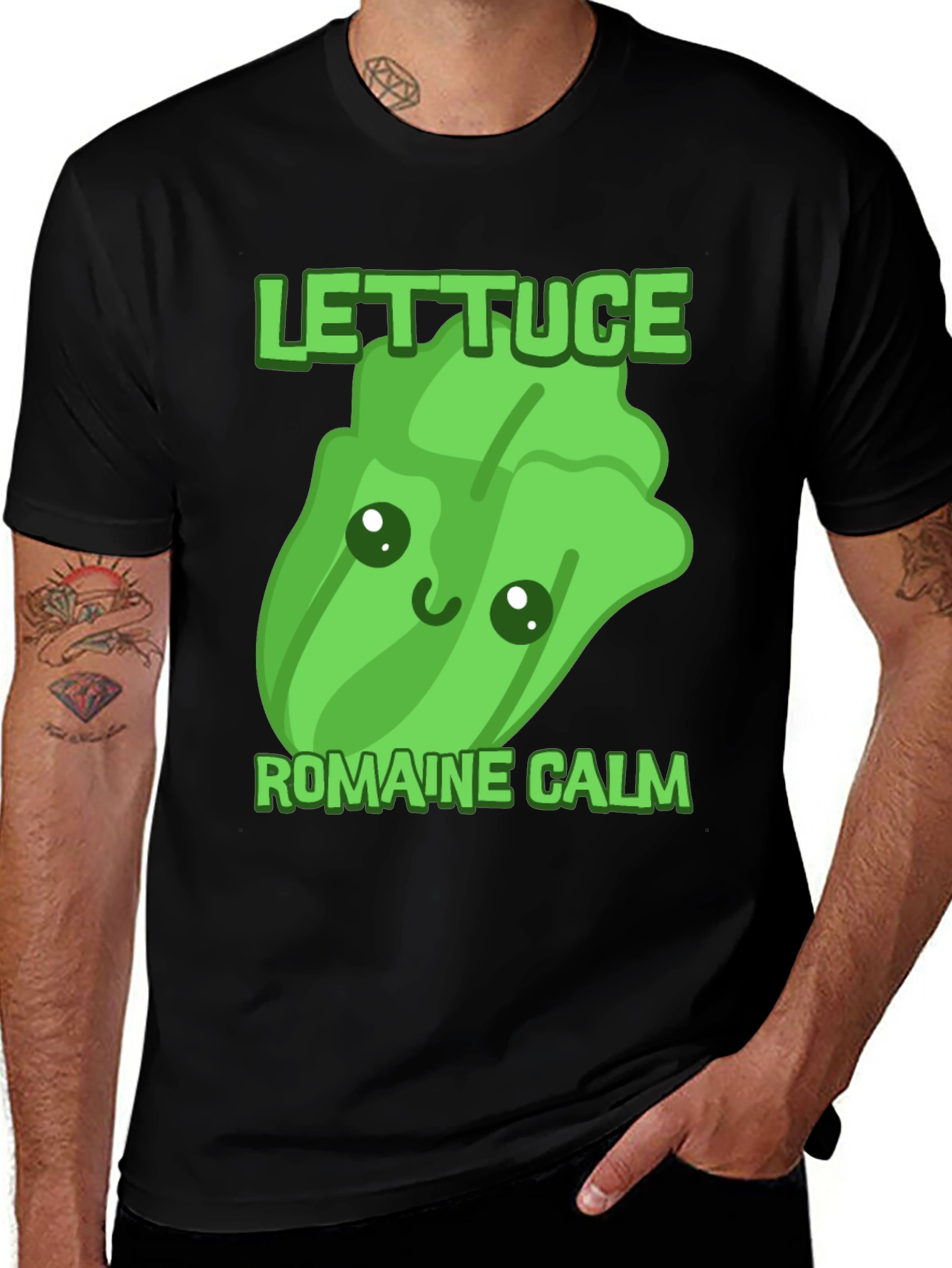 Variant 12 of Lettuce Romaine Calm Novelty T-Shirt
