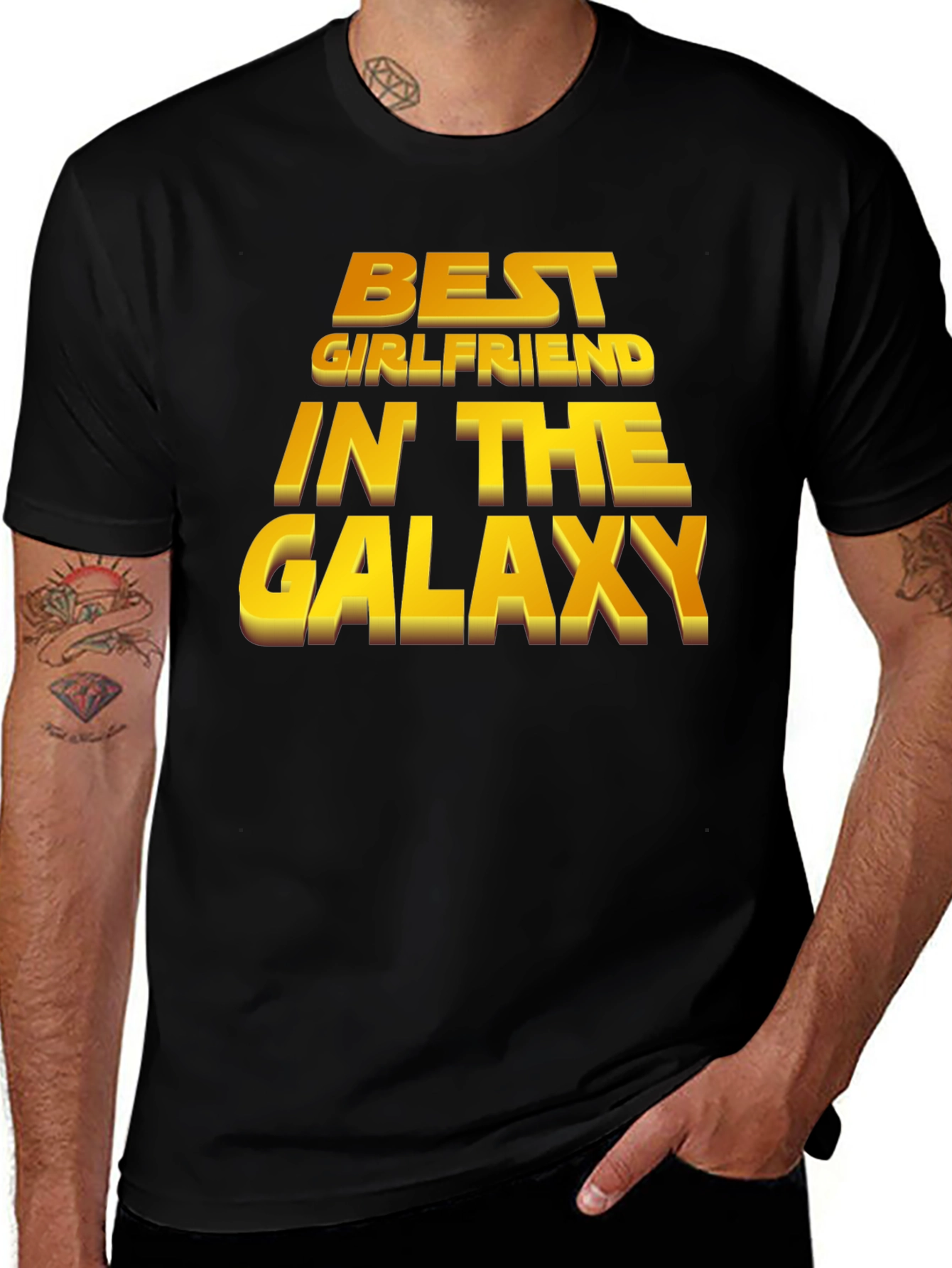 Best Girlfriend in the Galaxy Graphic Tee