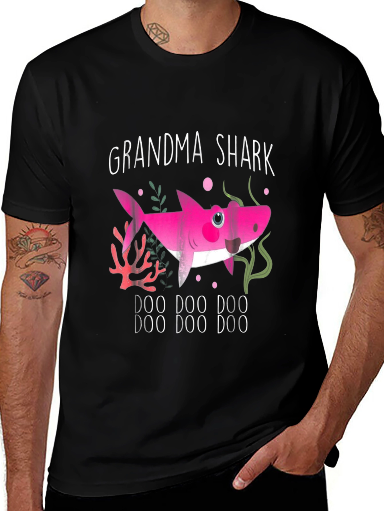 Grandma Shark Doo Doo Doo T-Shirt