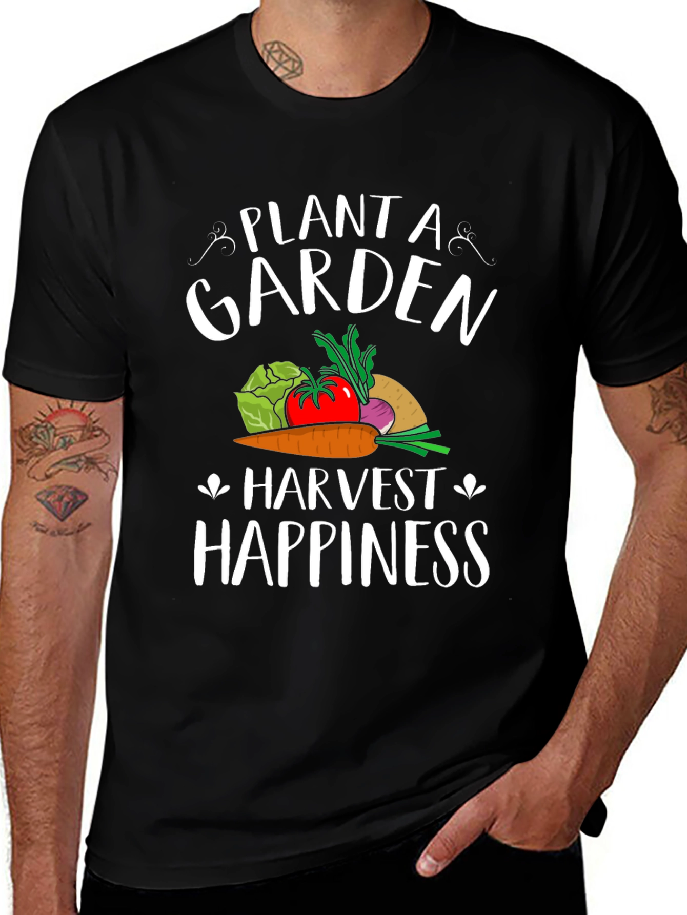 Variant 26 of Plant a Garden Harvest Happiness T-Shirt