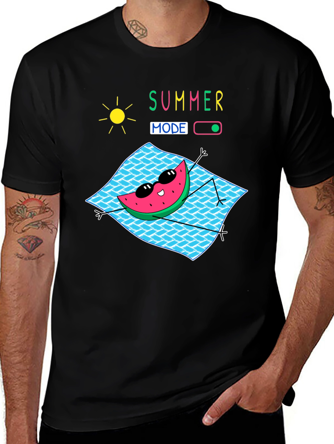 Variant 7 of Summer Mode Watermelon T-Shirt
