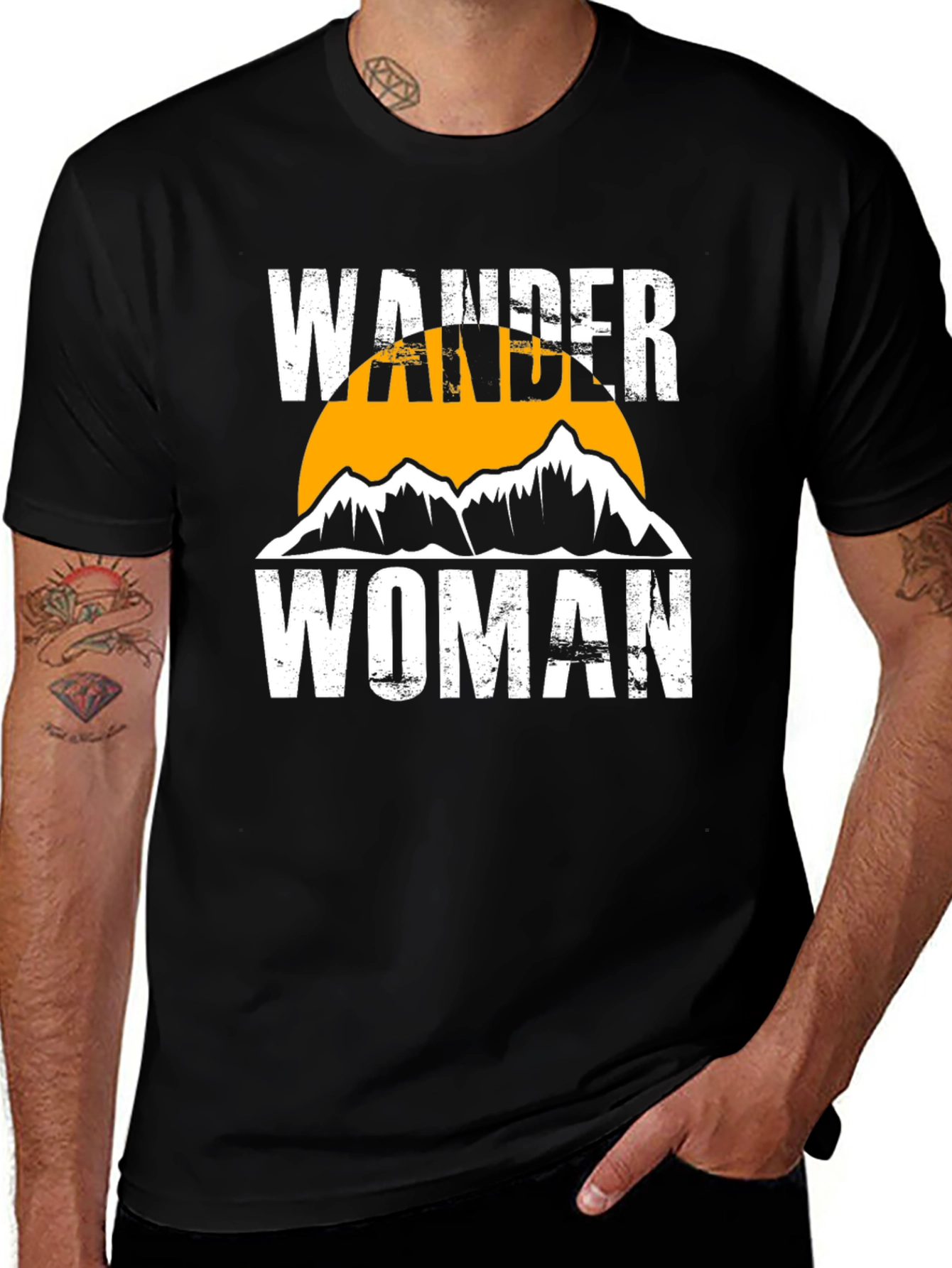 Wander Woman Graphic Tee - Nature Adventure Shirt