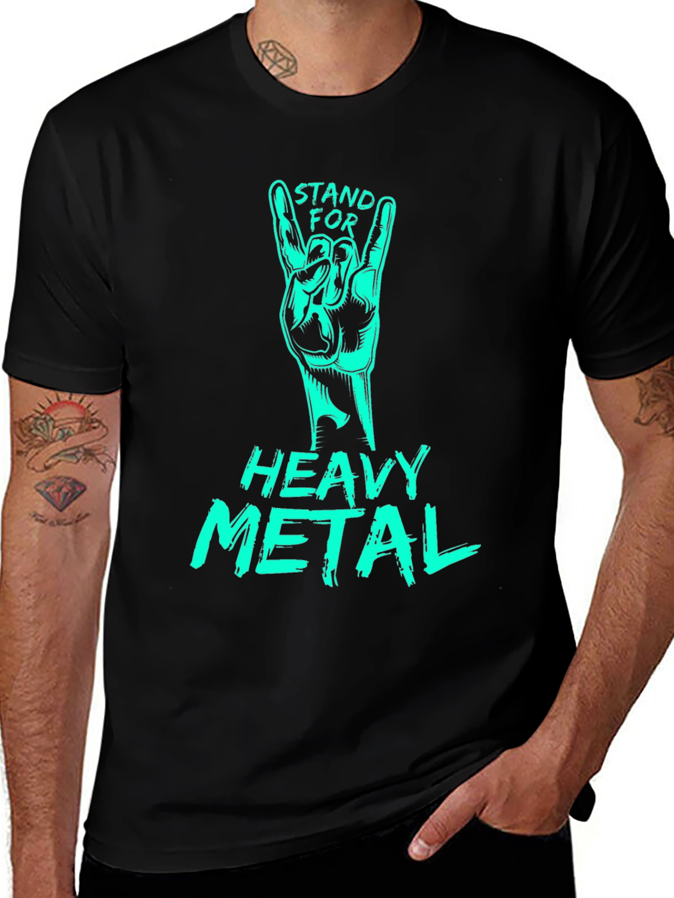 Variant 4 of Stand For Heavy Metal T-Shirt