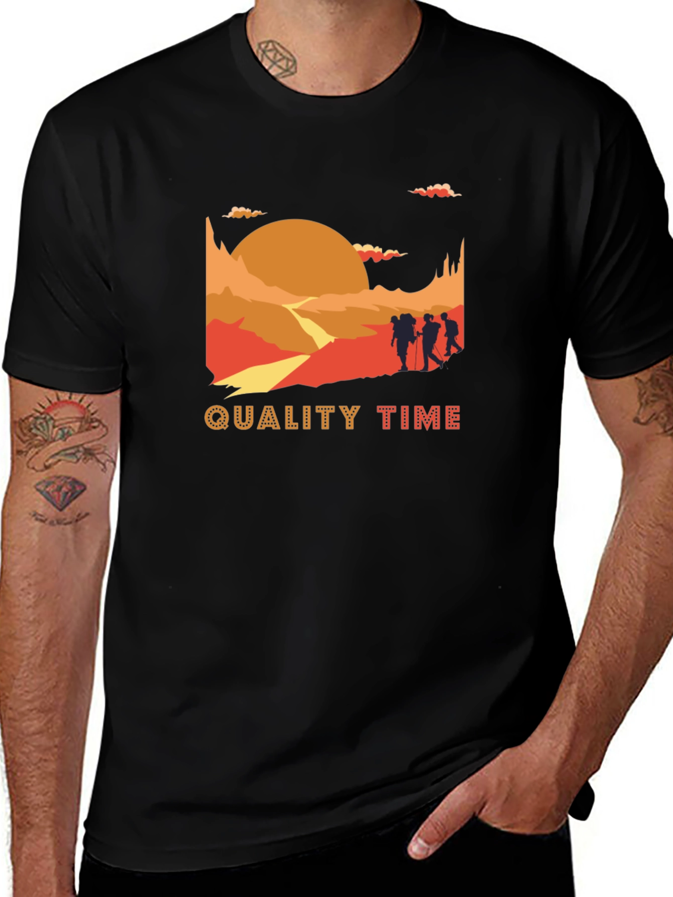 Variant 3 of Quality Time Hiking T-Shirt