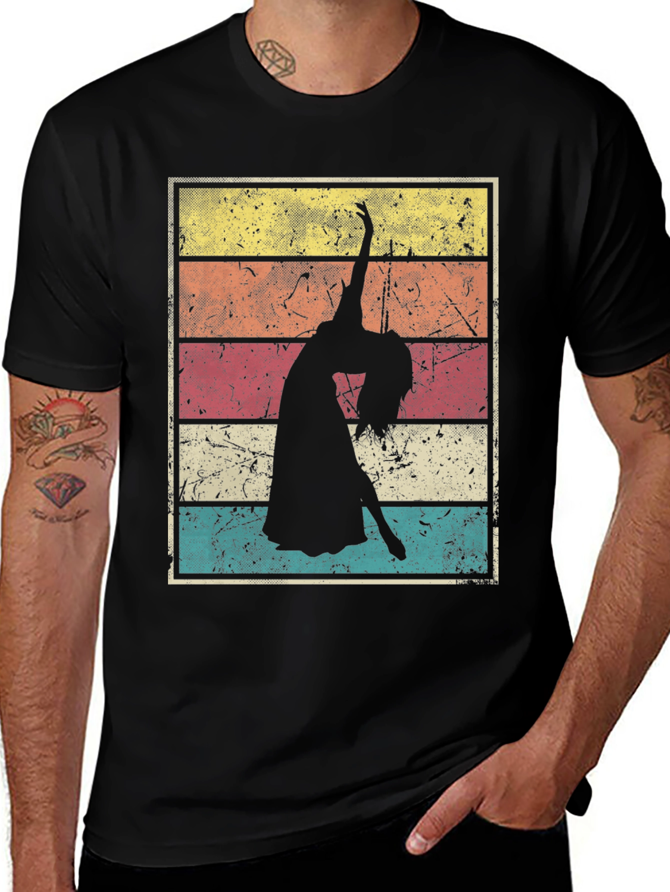 Variant 24 of Retro Dancer Graphic Tee