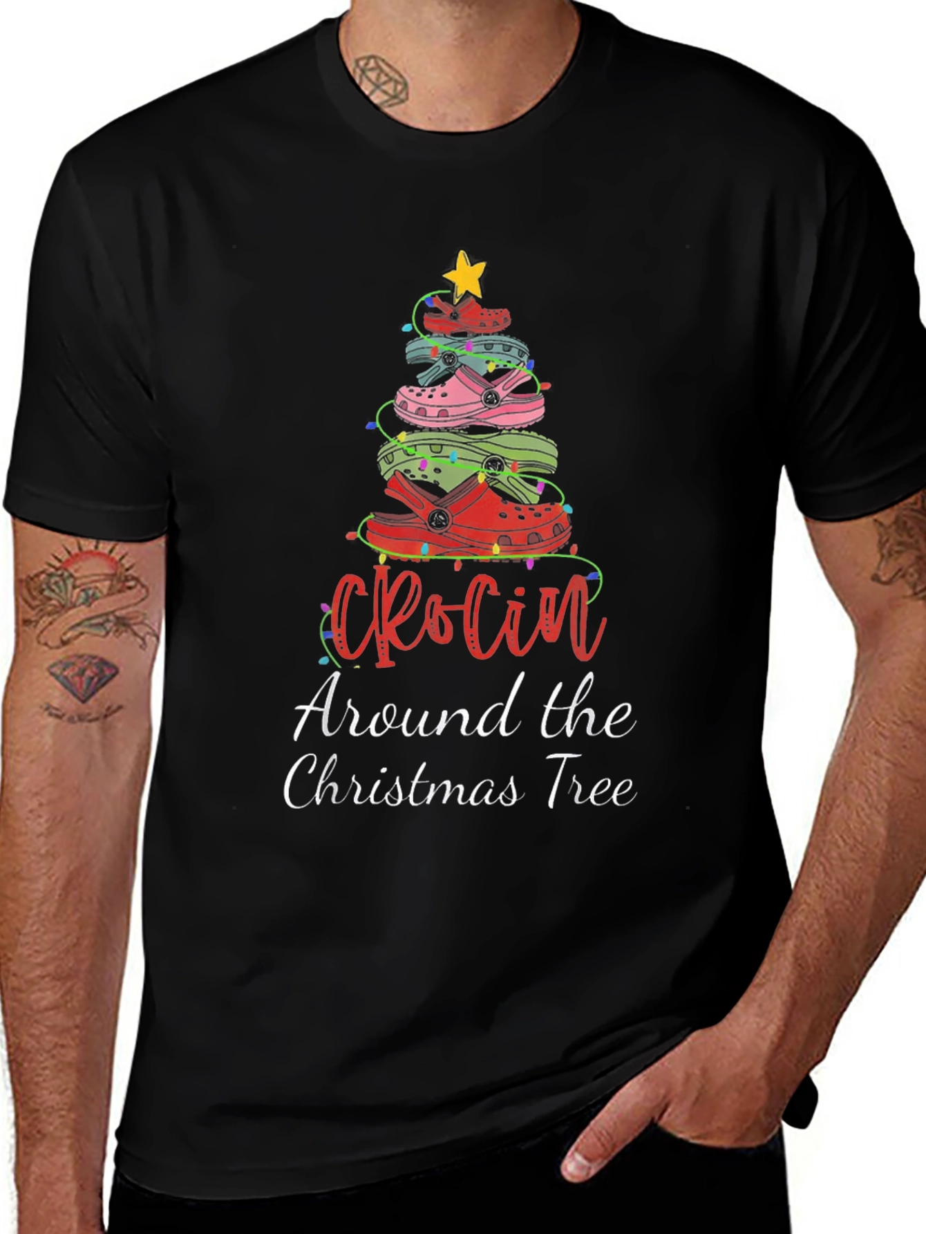 Crocin Around The Christmas Tree T-Shirt