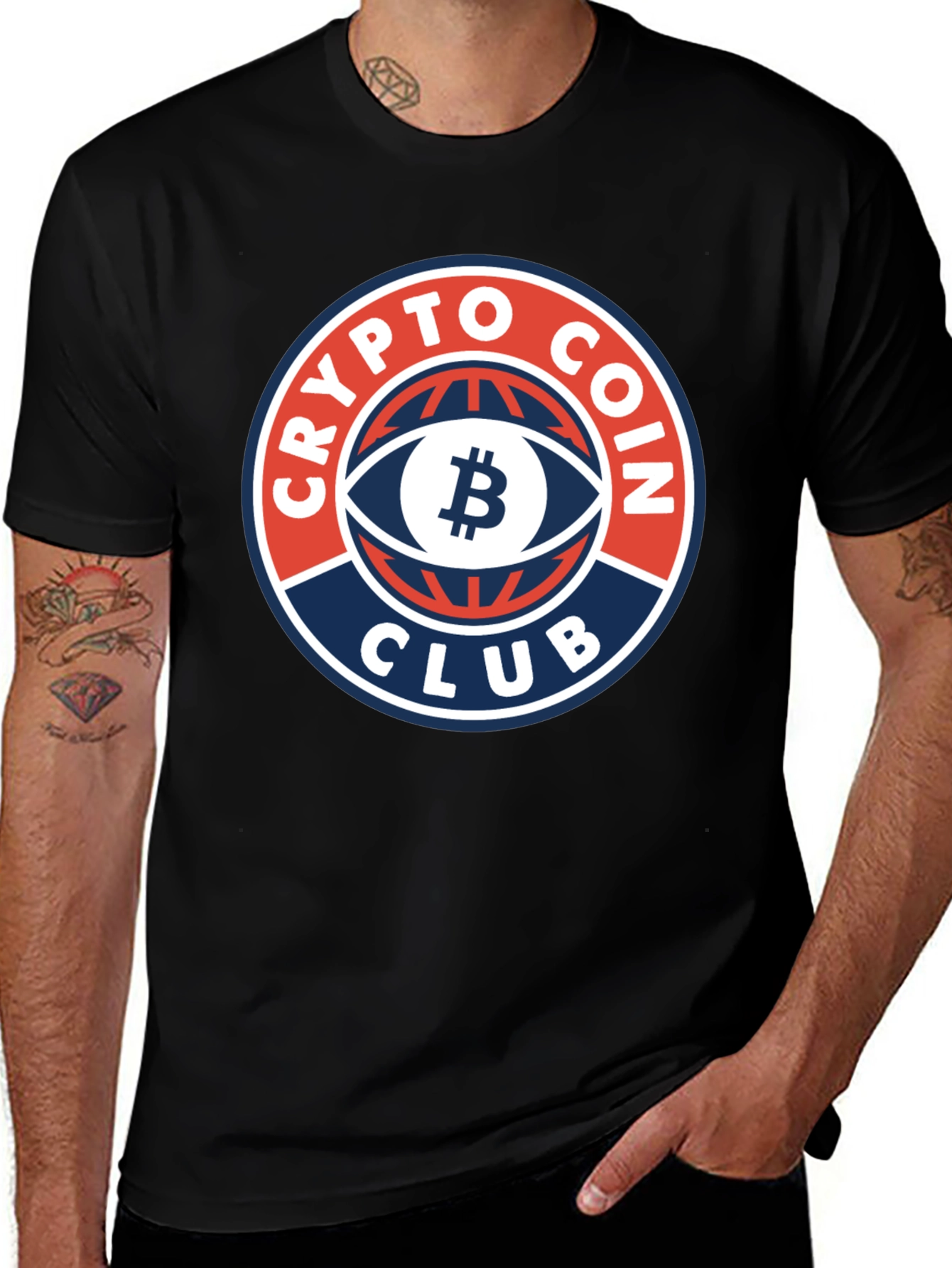 Variant 11 of Crypto Coin Club Graphic T-Shirt