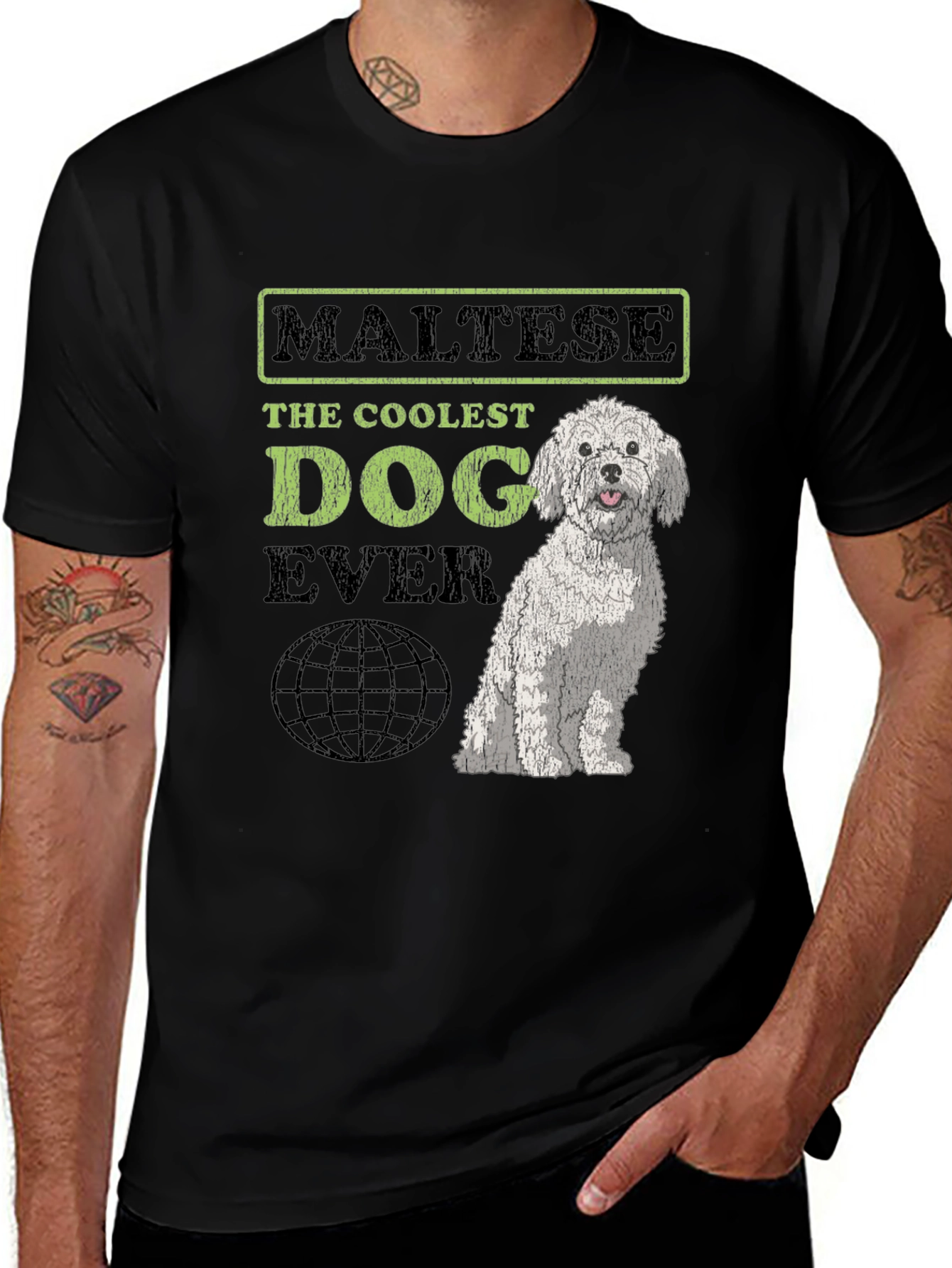 Maltese Dog T-Shirt - Coolest Dog Ever