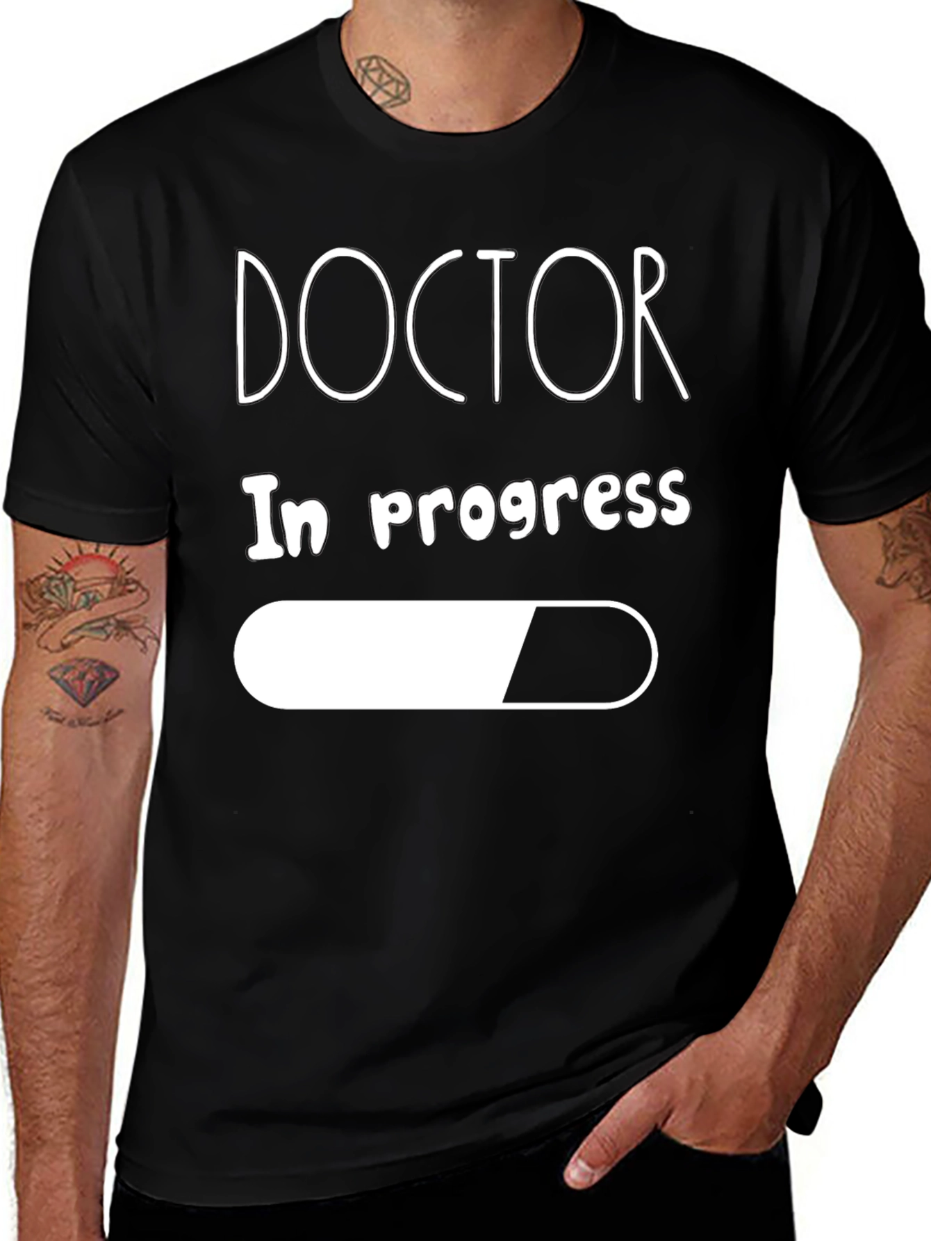 Variant 28 of Doctor In Progress T-Shirt - Medical Student Graduation Tee