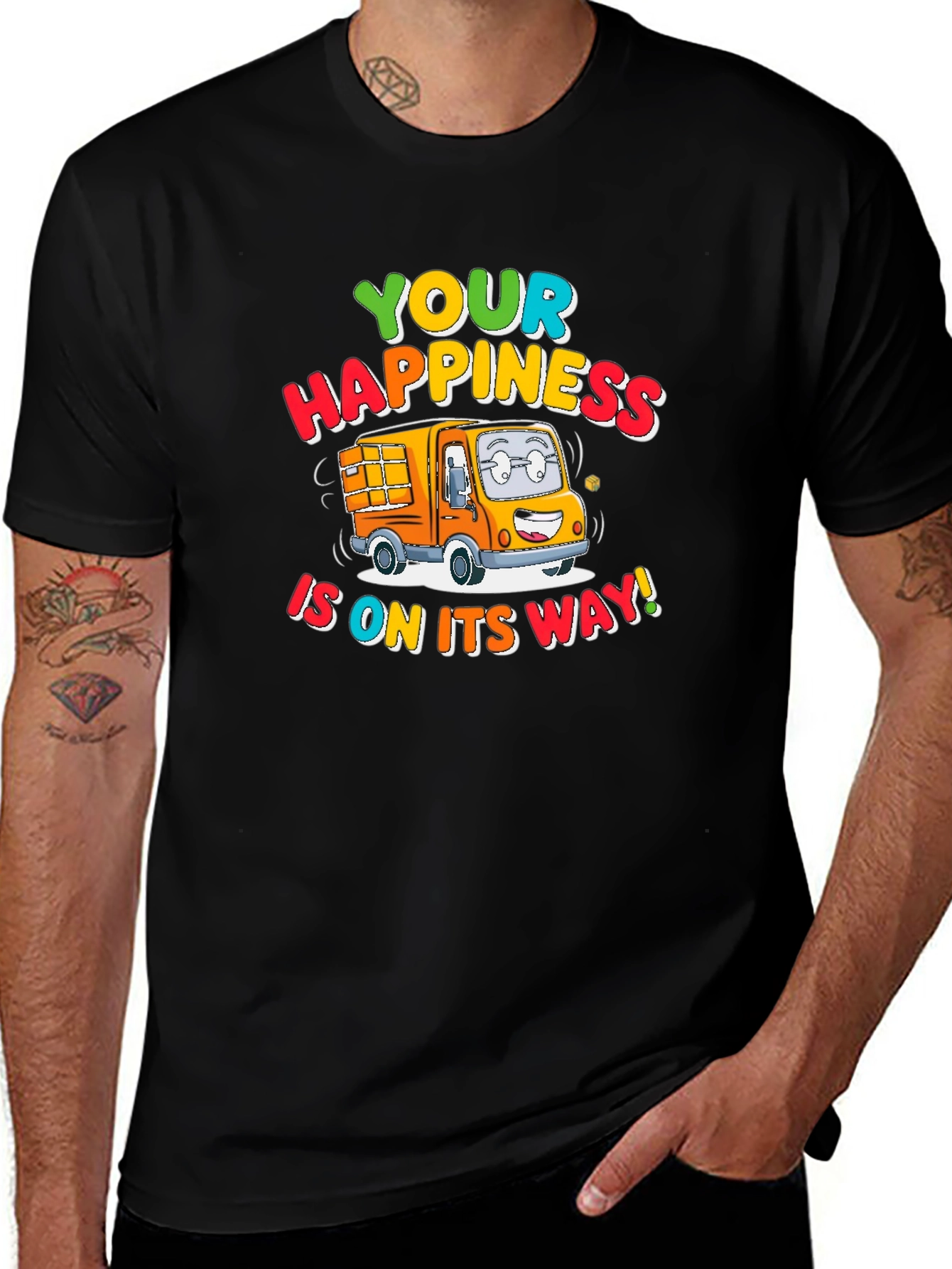 Variant 21 of Happiness Delivery T-Shirt