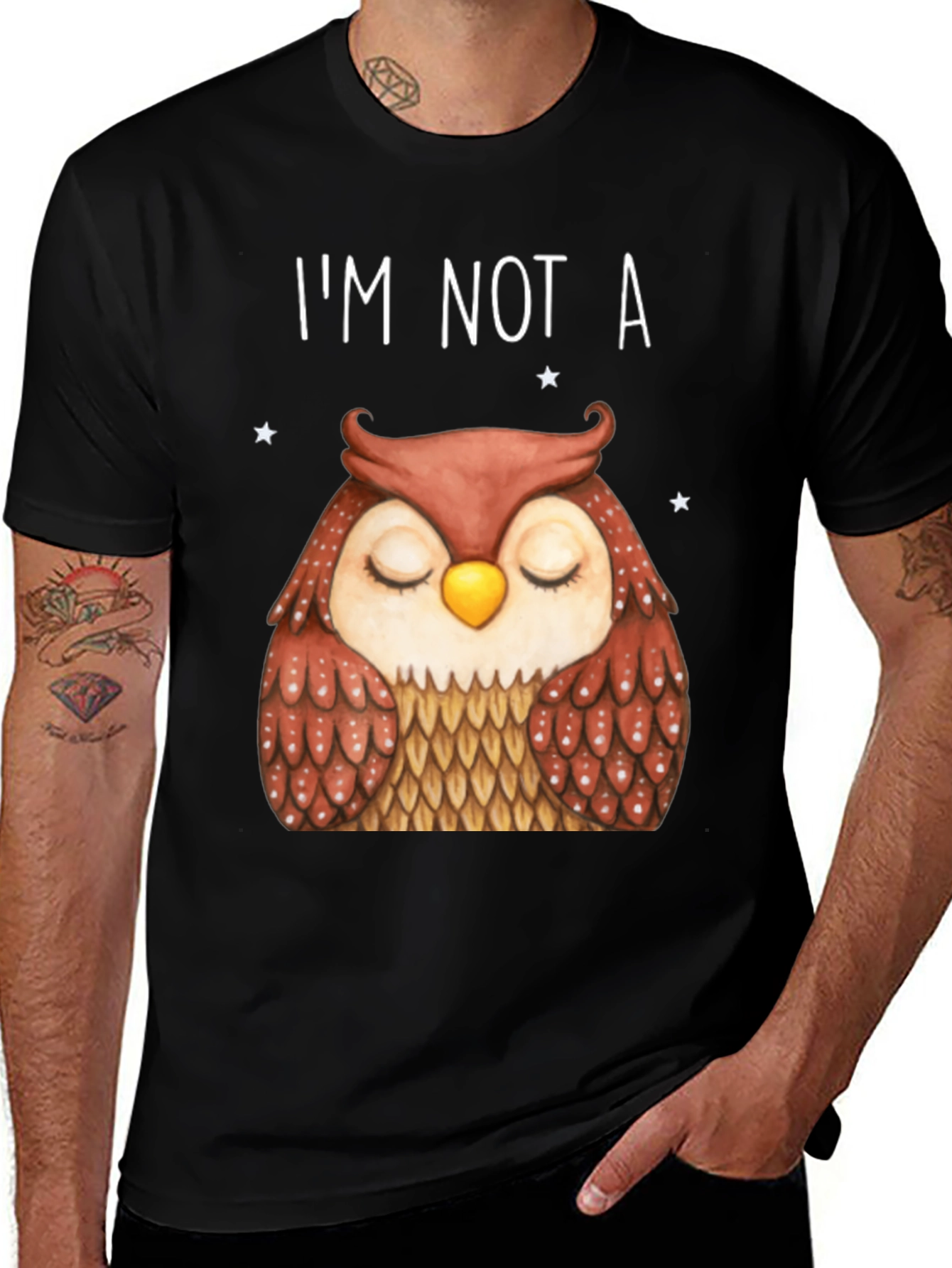 Variant 20 of I'm Not A Hoot: Owl Graphic Tee
