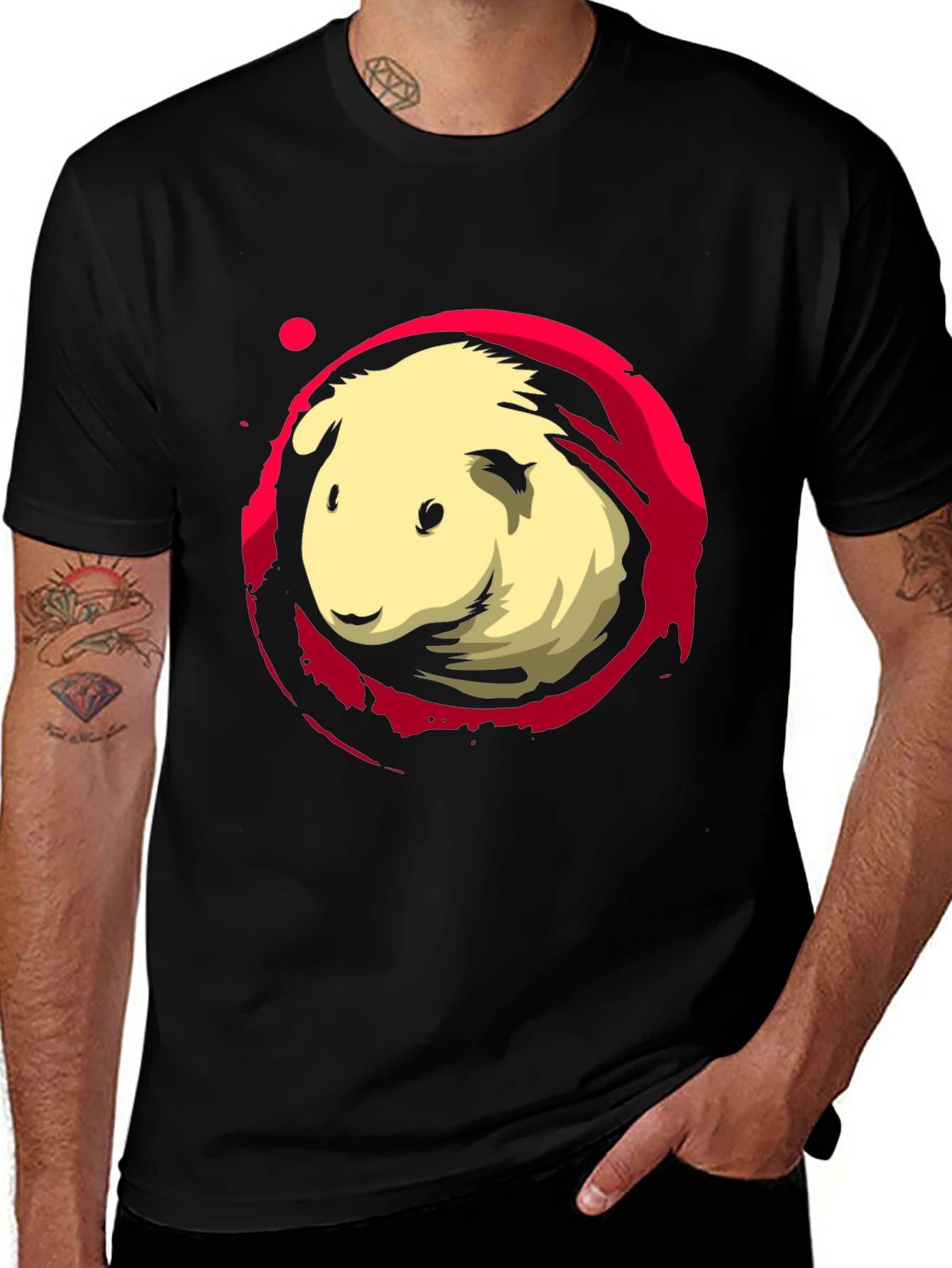 Variant 22 of Guinea Pig Graphic T-Shirt - Unique Design