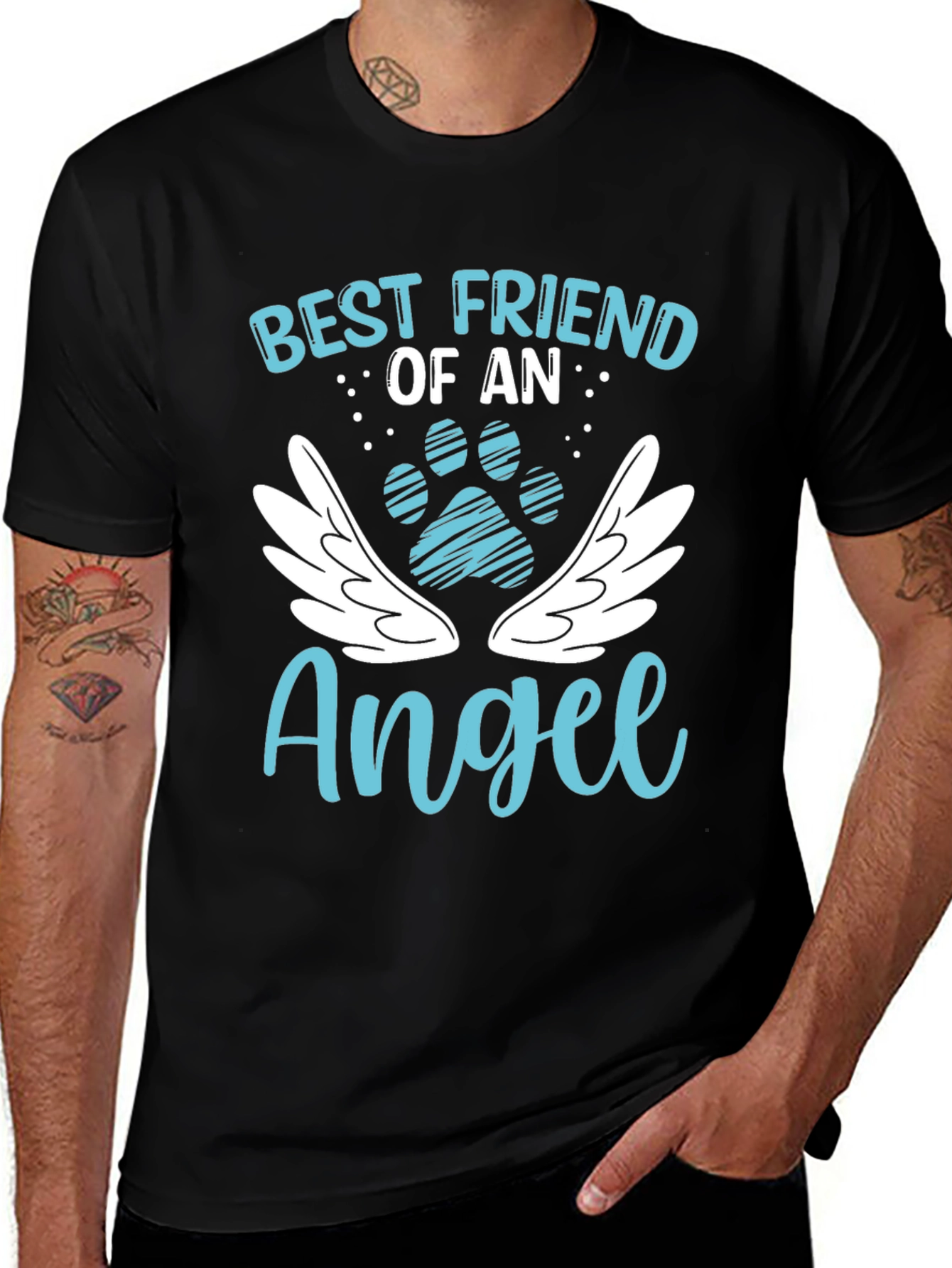Best Friend of an Angel Pet Memorial T-Shirt