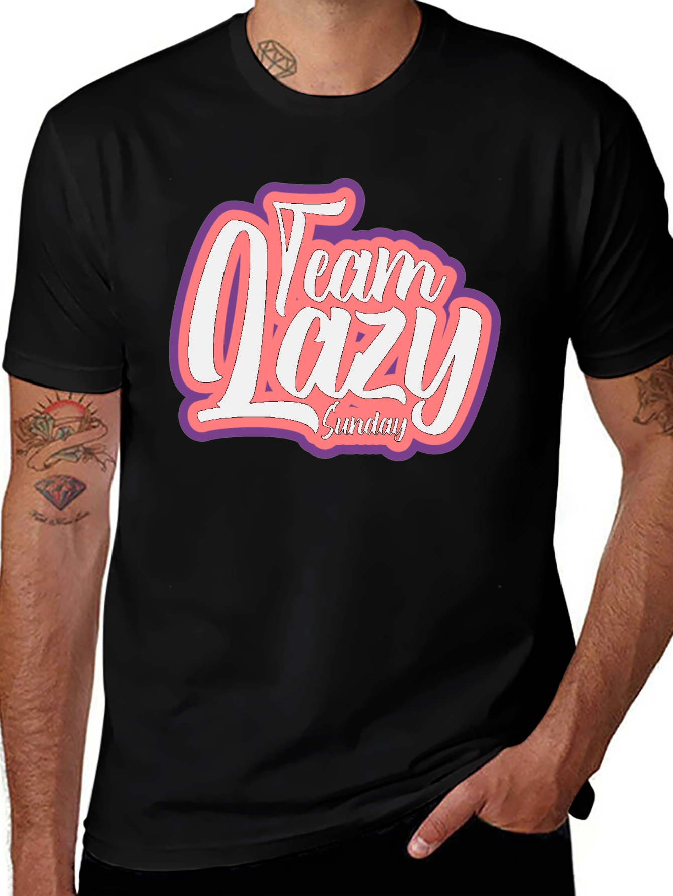 Variant 16 of Team Lazy Sunday Graphic T-Shirt