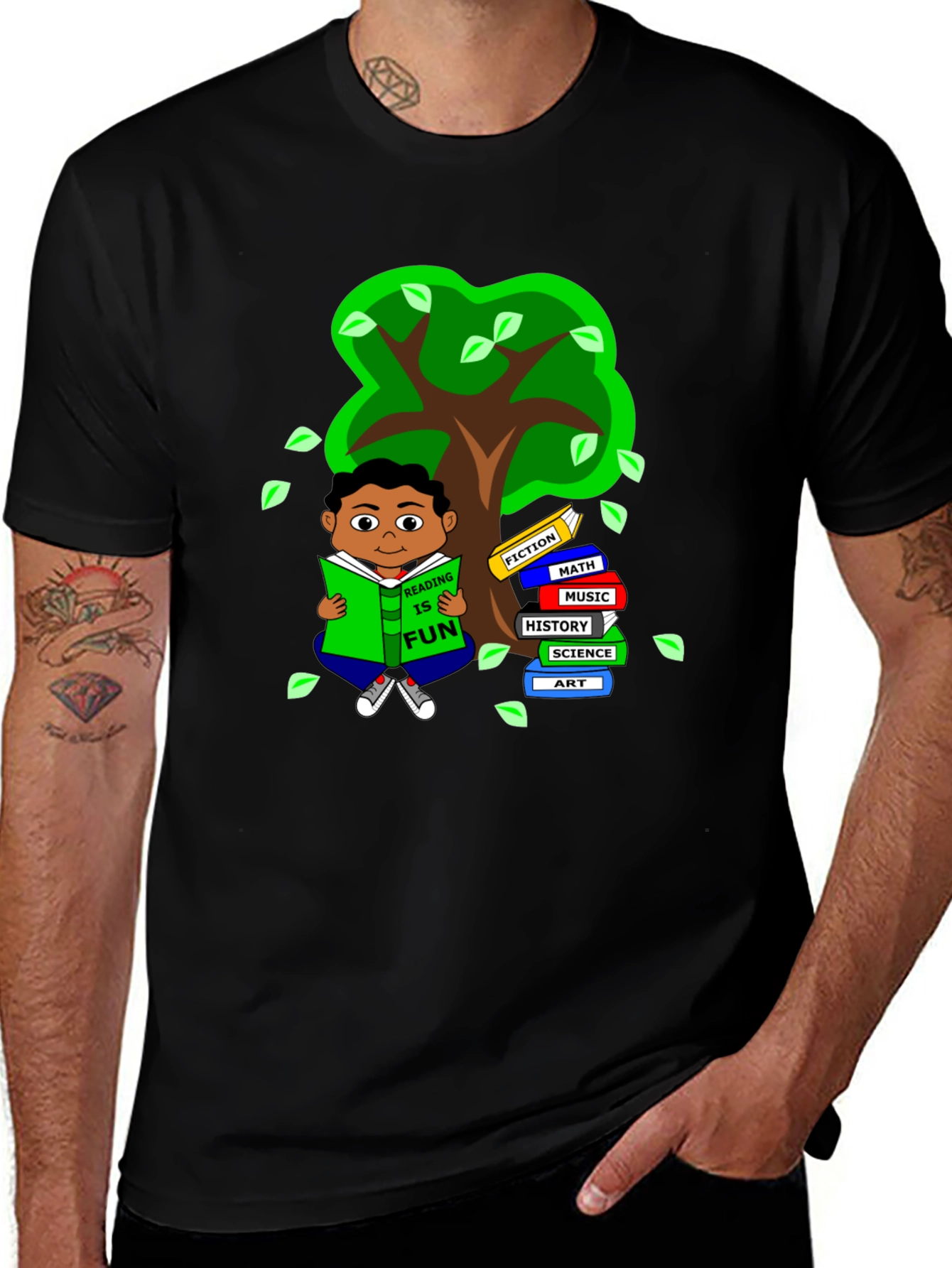 Variant 26 of Reading is Fun T-Shirt