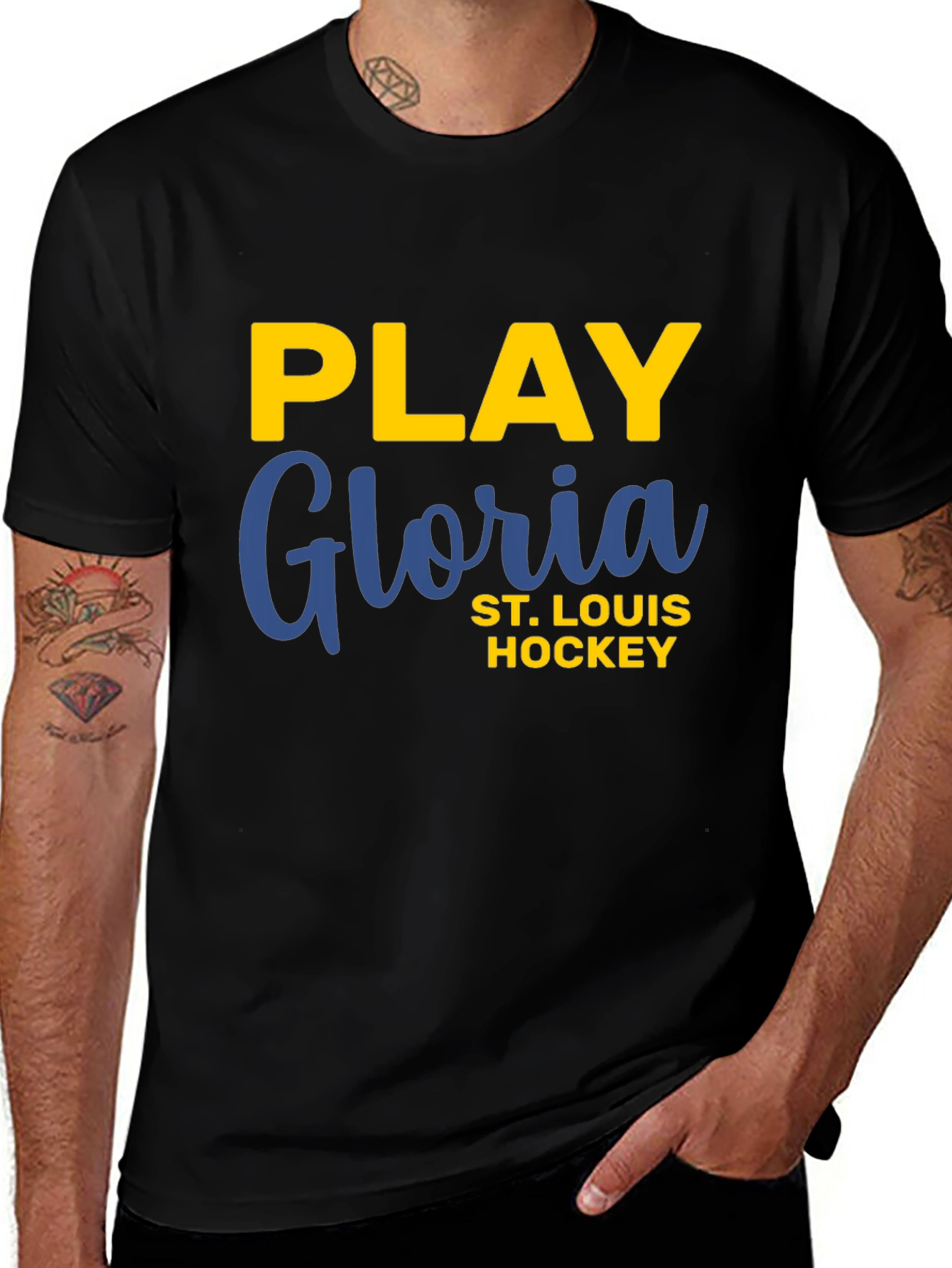 St. Louis Hockey Gloria T-Shirt