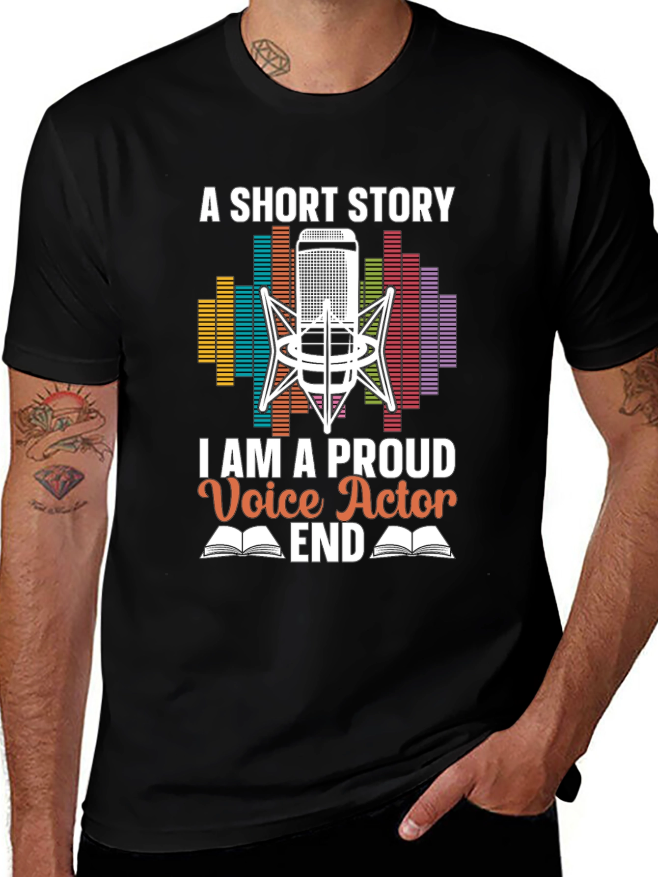 A Short Story Voice Actor Tee