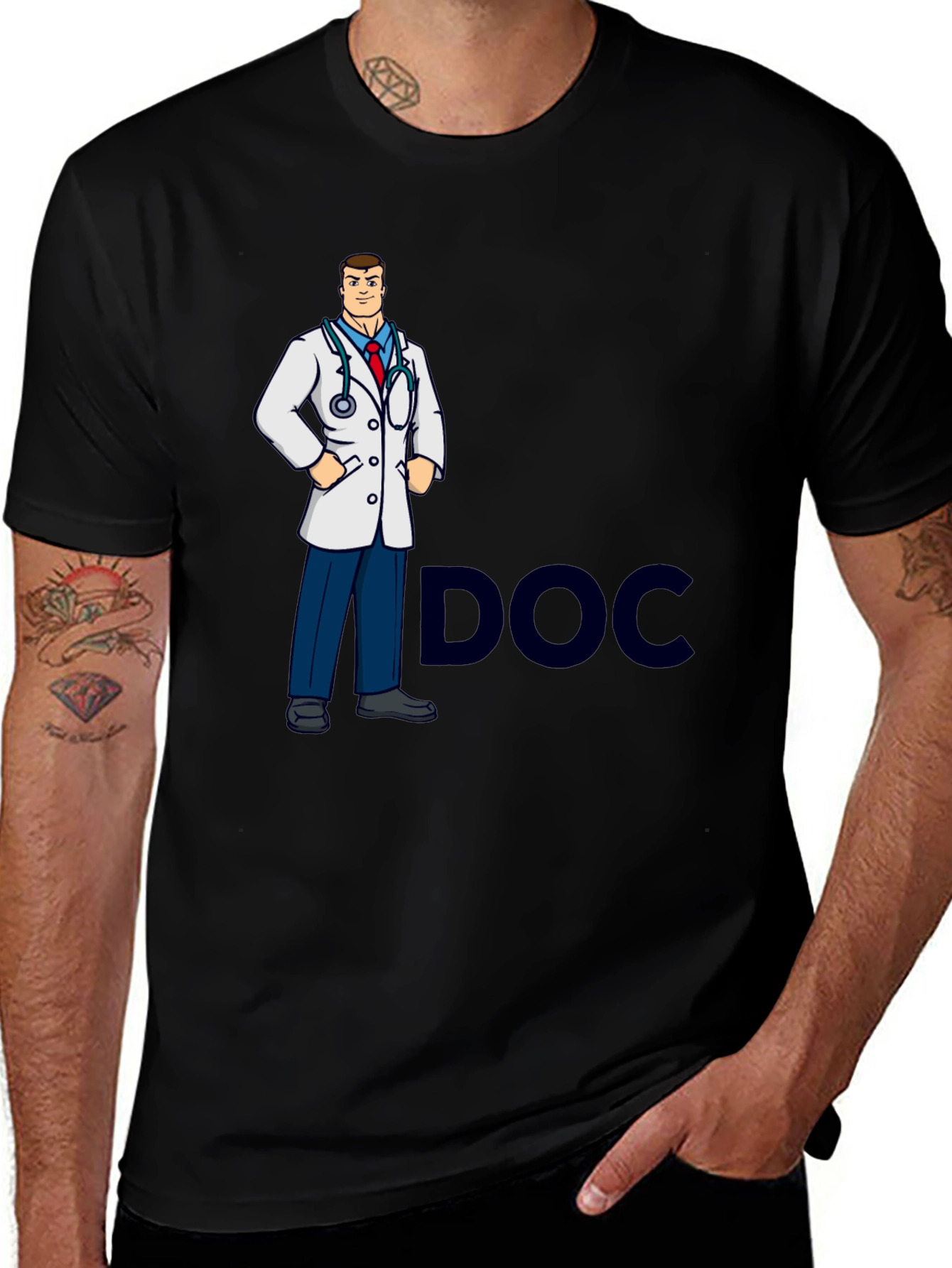 Variant 15 of Doctor Cartoon Graphic T-Shirt