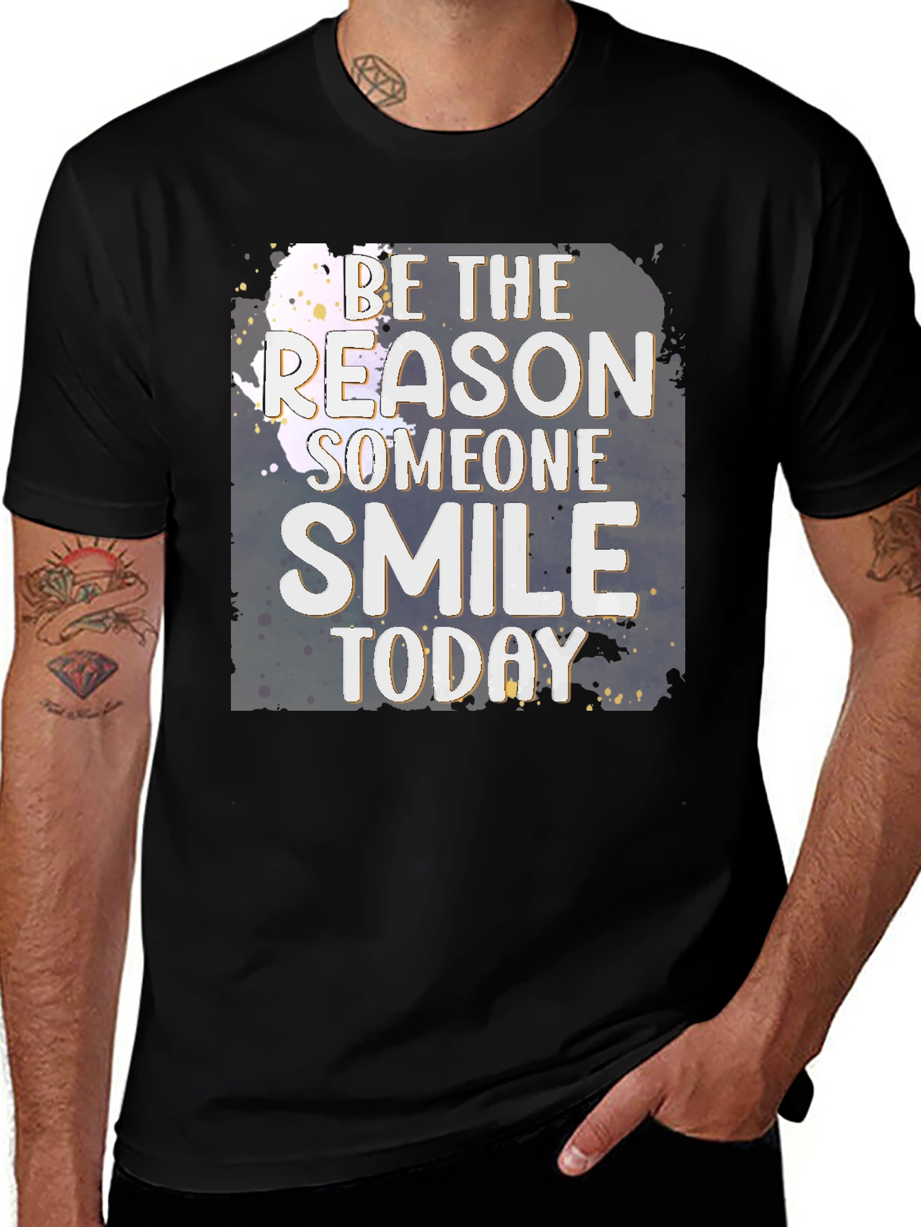 Variant 29 of Be the Reason Smile Today Graphic T-Shirt