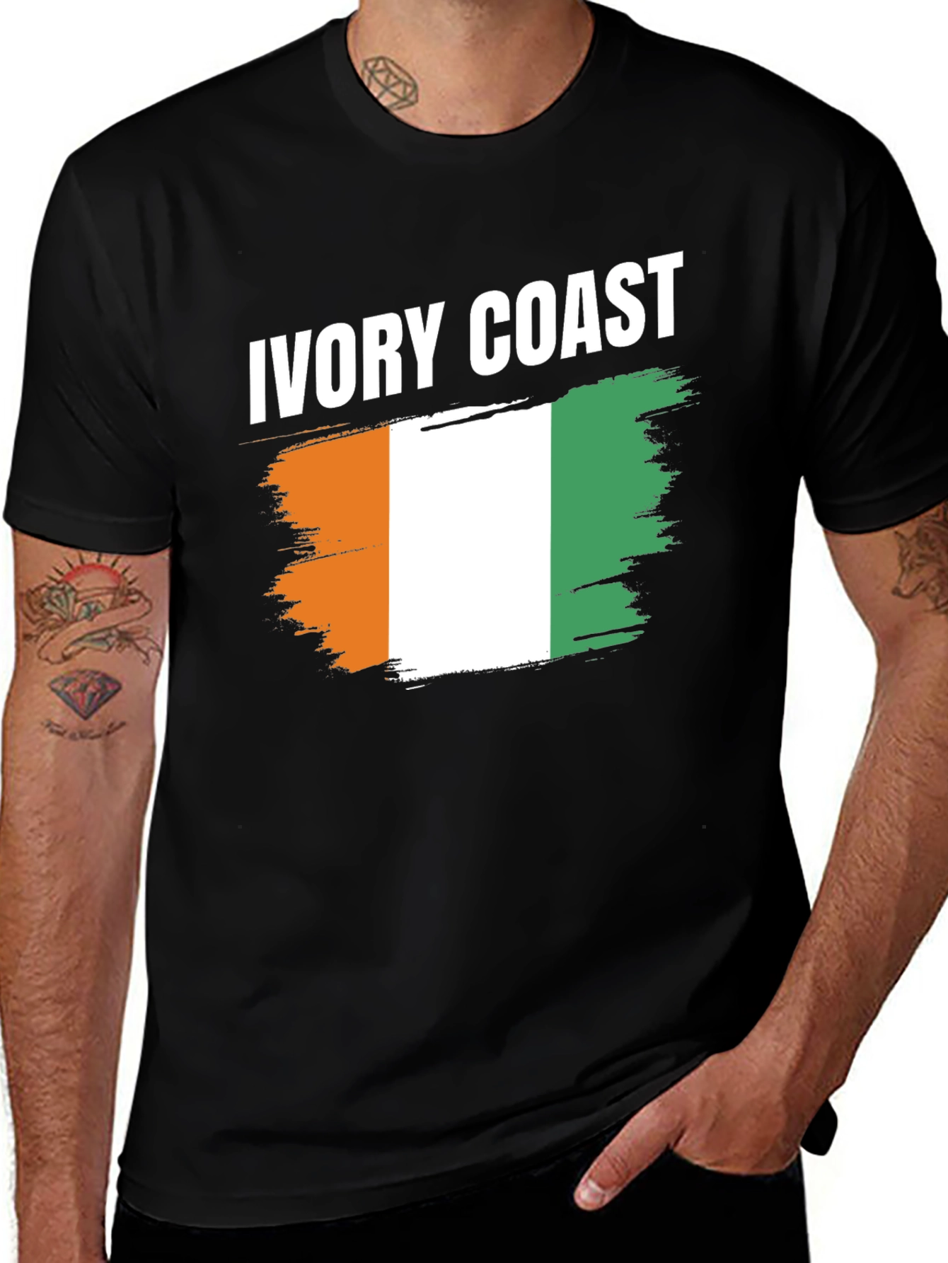 Ivory Coast Flag T-Shirt
