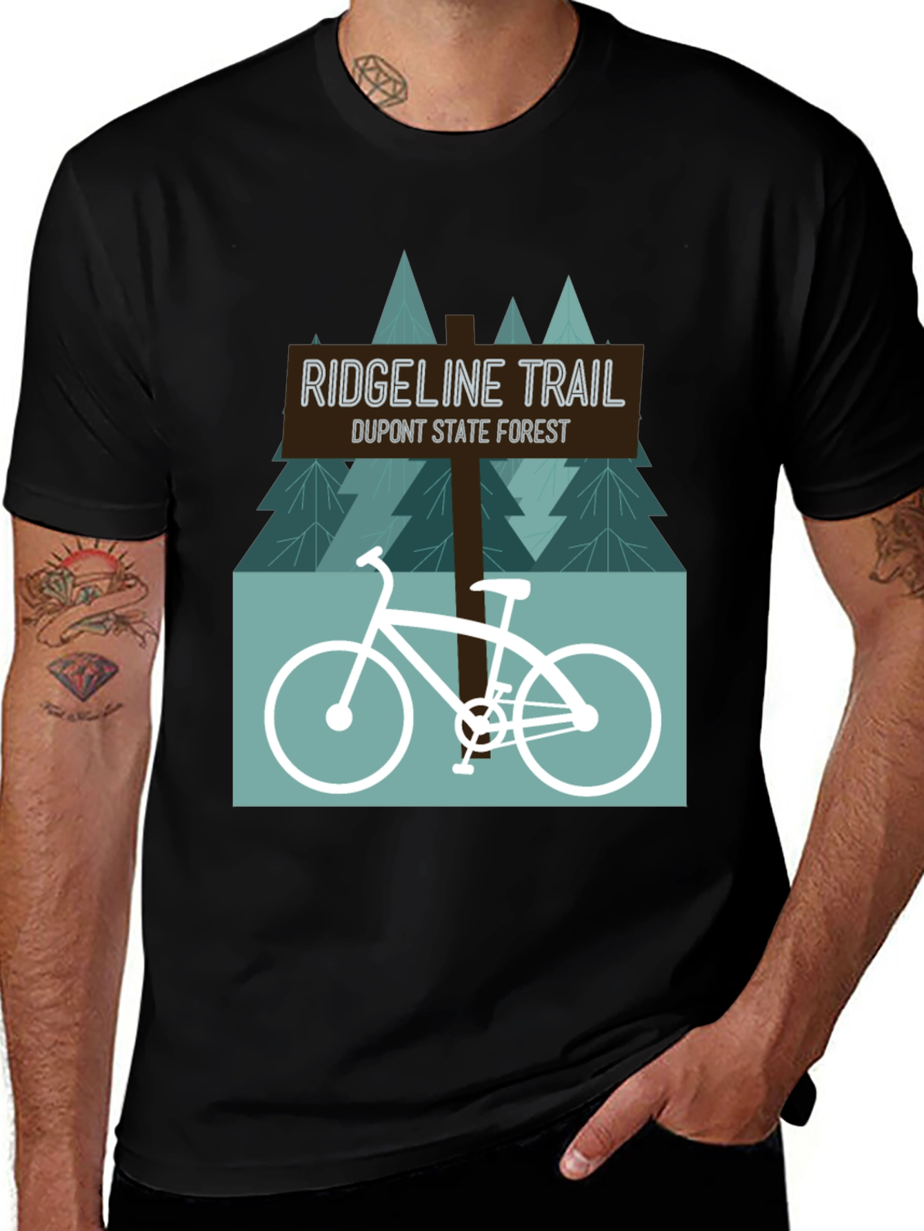 Ridgeline Trail T-Shirt - Mountain Biking & Outdoor Adventure