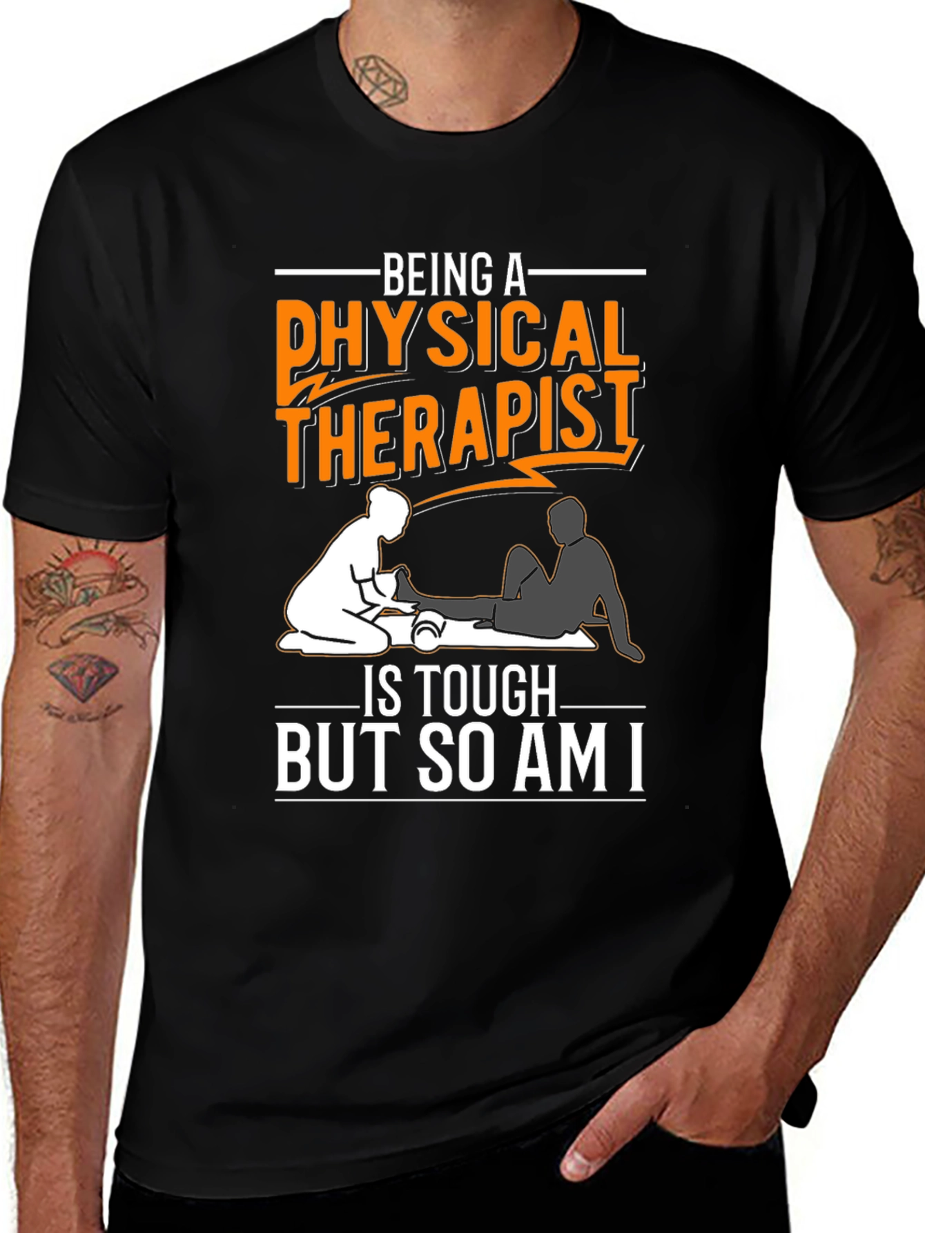 Variant 9 of Physical Therapist Graphic T-Shirt