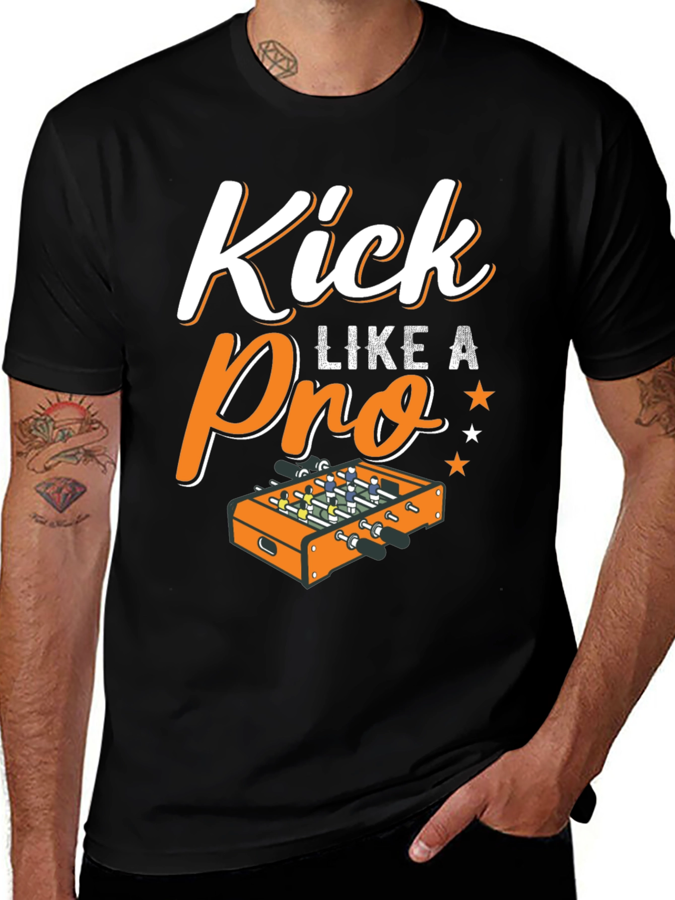 Variant 6 of Kick Like a Pro Foosball T-Shirt