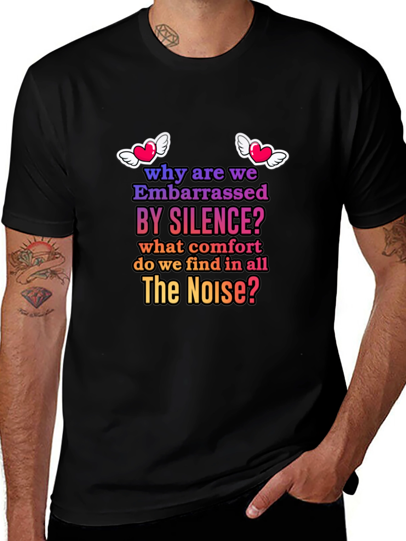 Variant 30 of Embarrassed By Silence Graphic T-Shirt