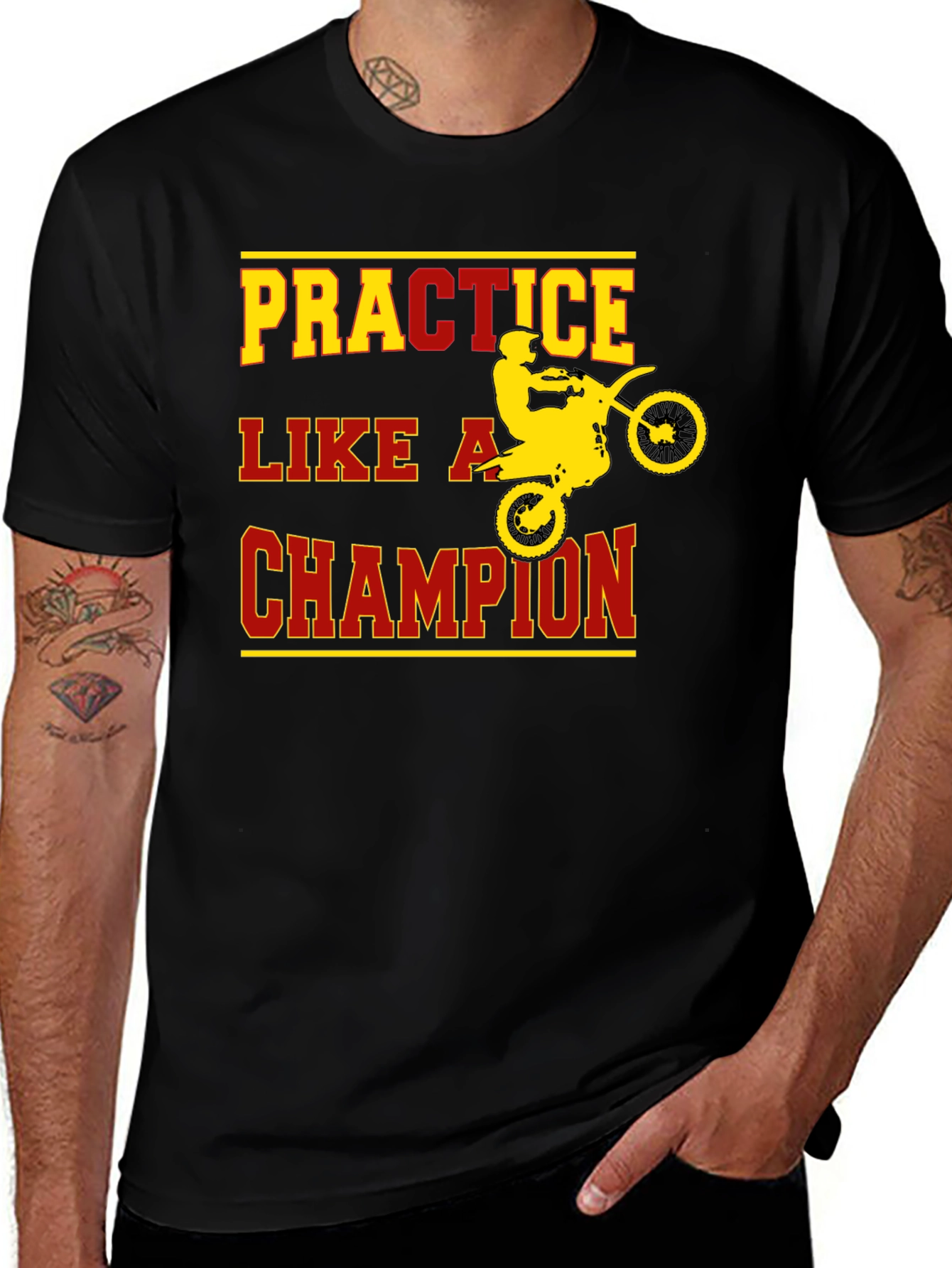 Variant 26 of Practice Like a Champion Graphic Tee