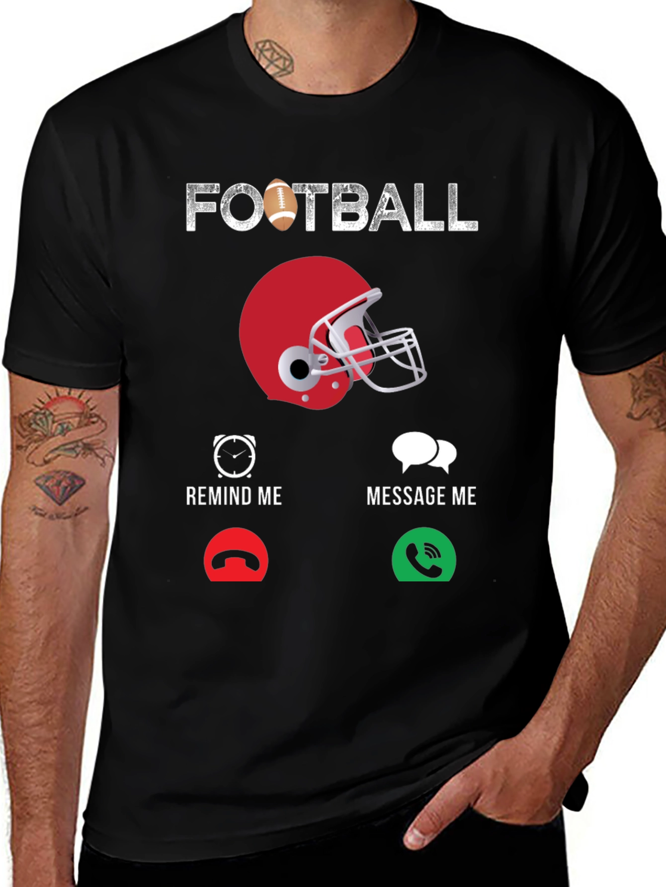 Variant 17 of Football Calling T-Shirt