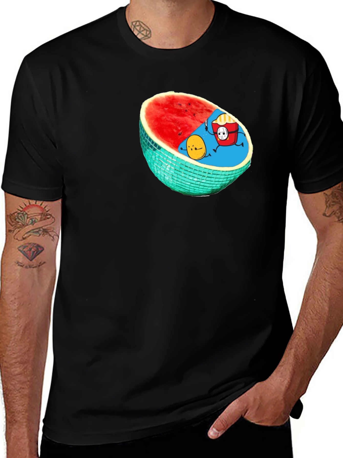 Variant 26 of Fun Watermelon T-Shirt