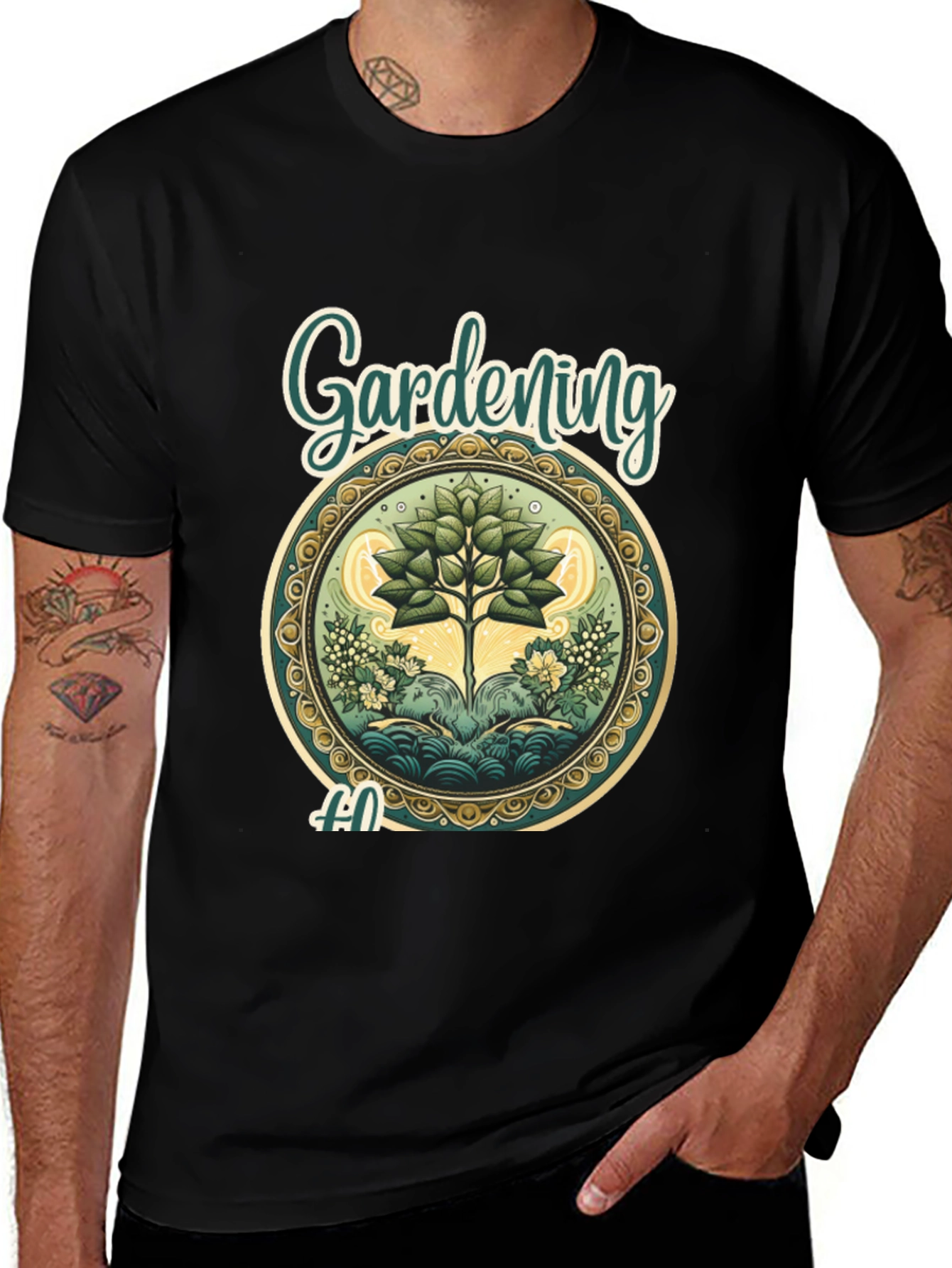 Variant 9 of Gardening T-Shirt: Nature Lover's Tee