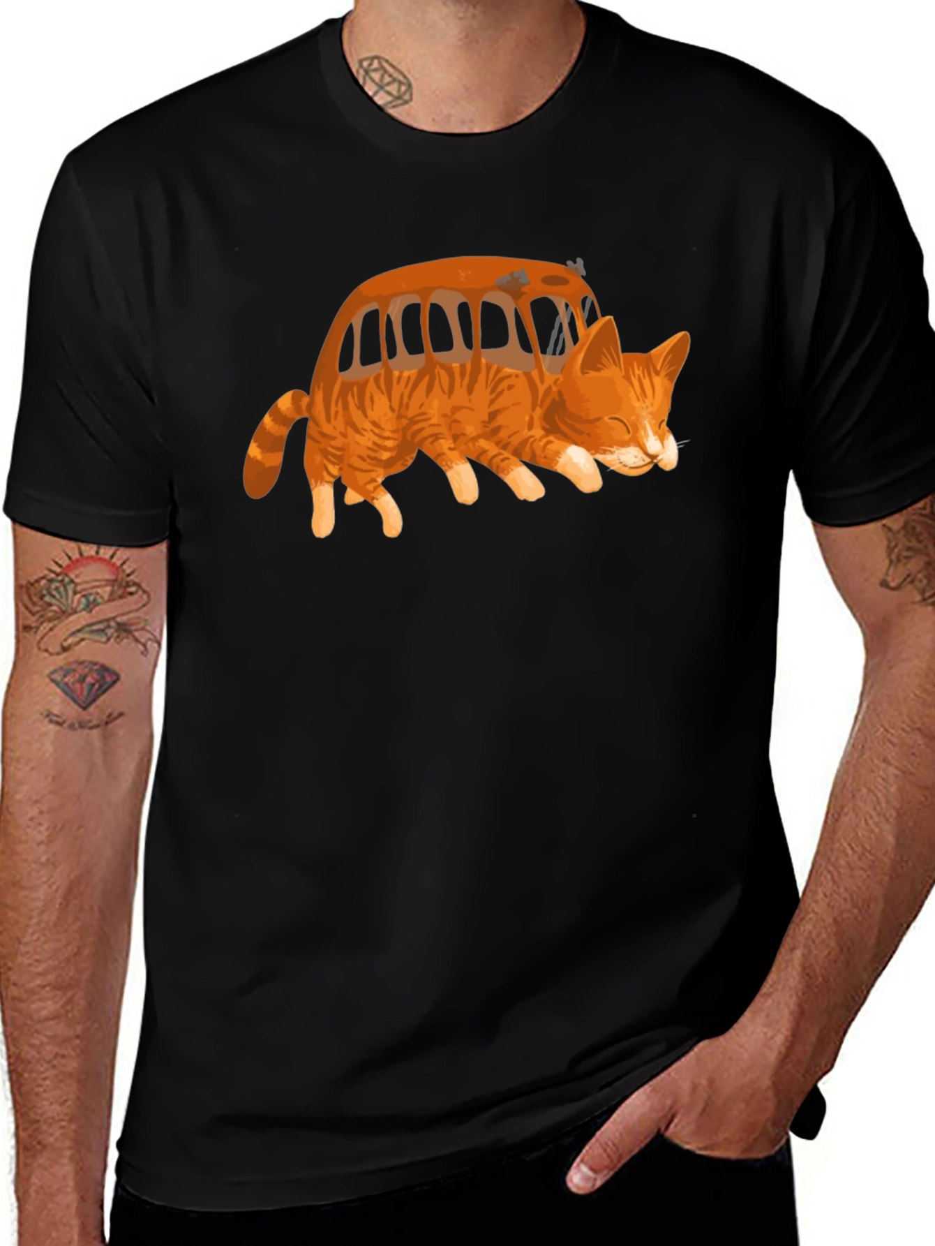 Catbus T-Shirt - Studio Ghibli Inspired