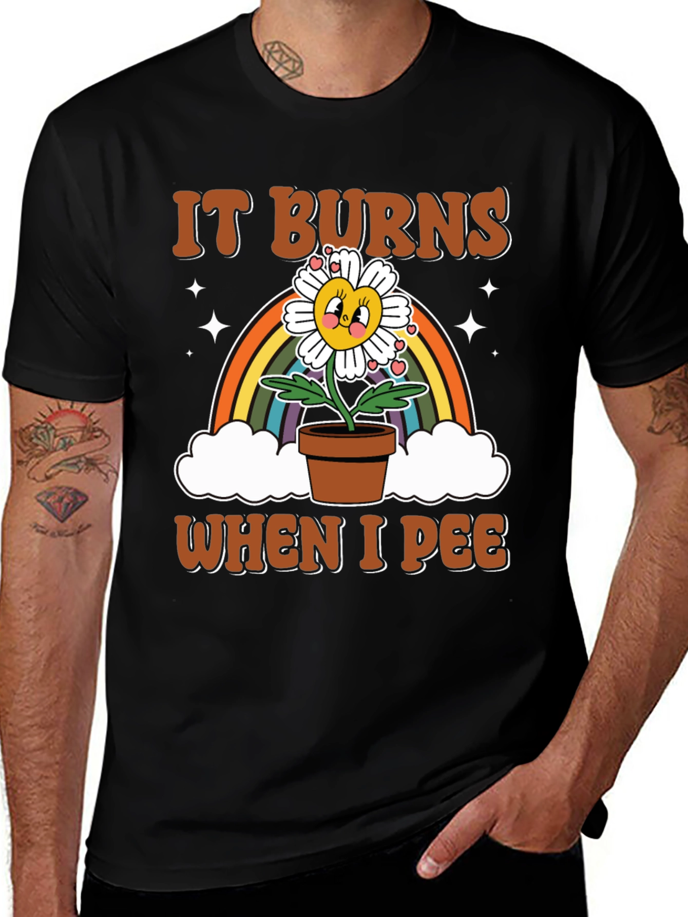 Variant 4 of It Burns When I Pee T-Shirt