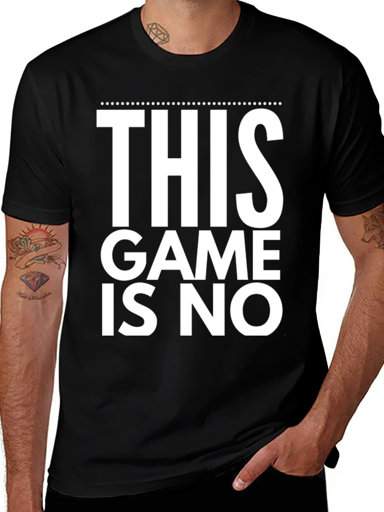 Variant 23 of THIS GAME IS NO T-Shirt - Funny Gamer Tee