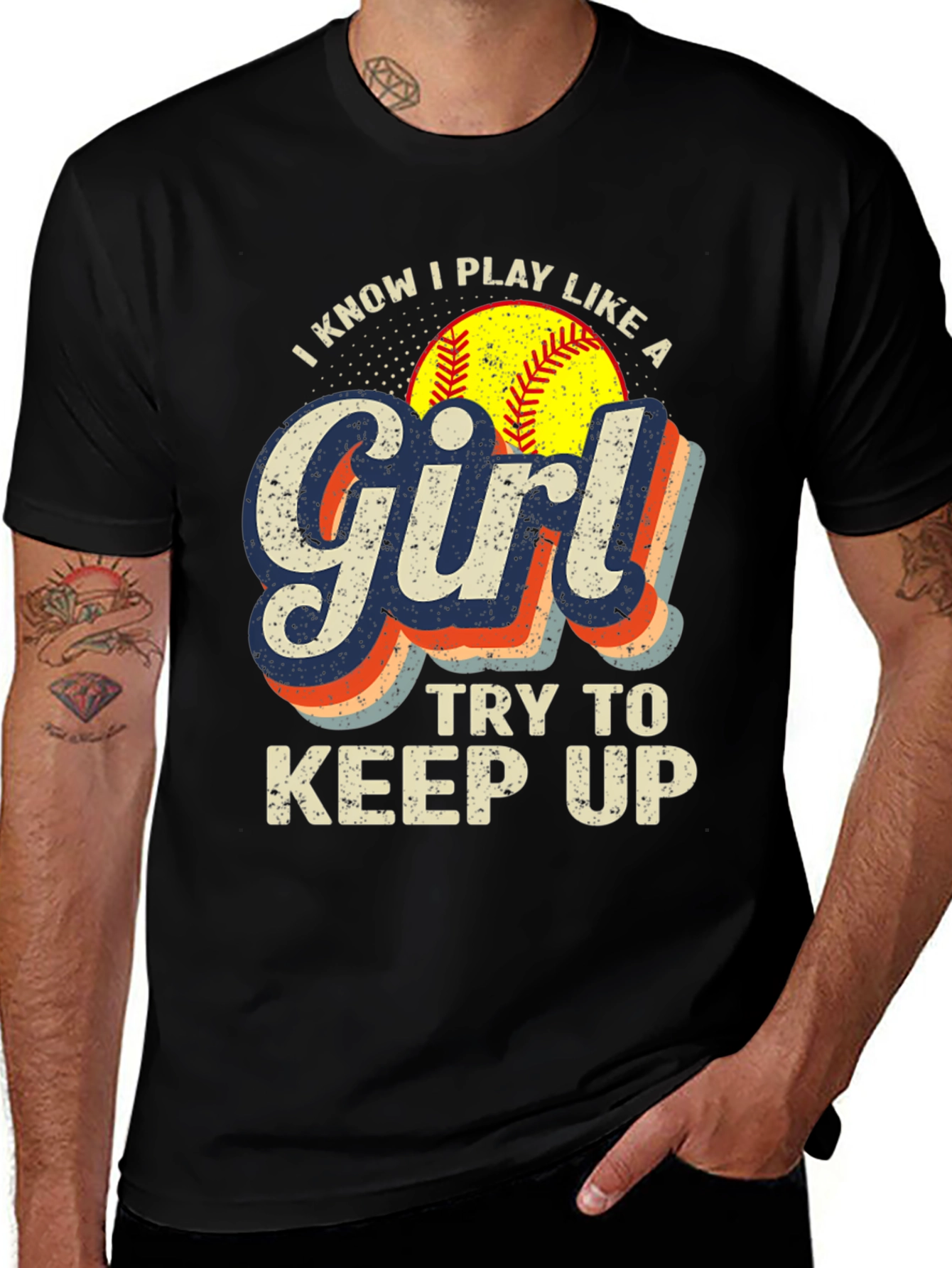 Variant 12 of I Play Like a Girl T-Shirt