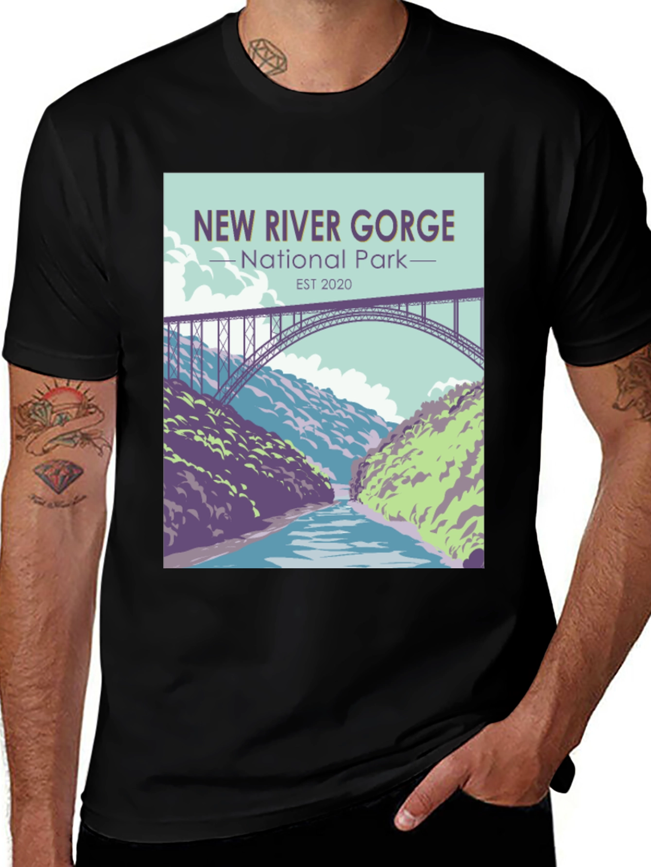 New River Gorge NP T-Shirt - Est. 2020