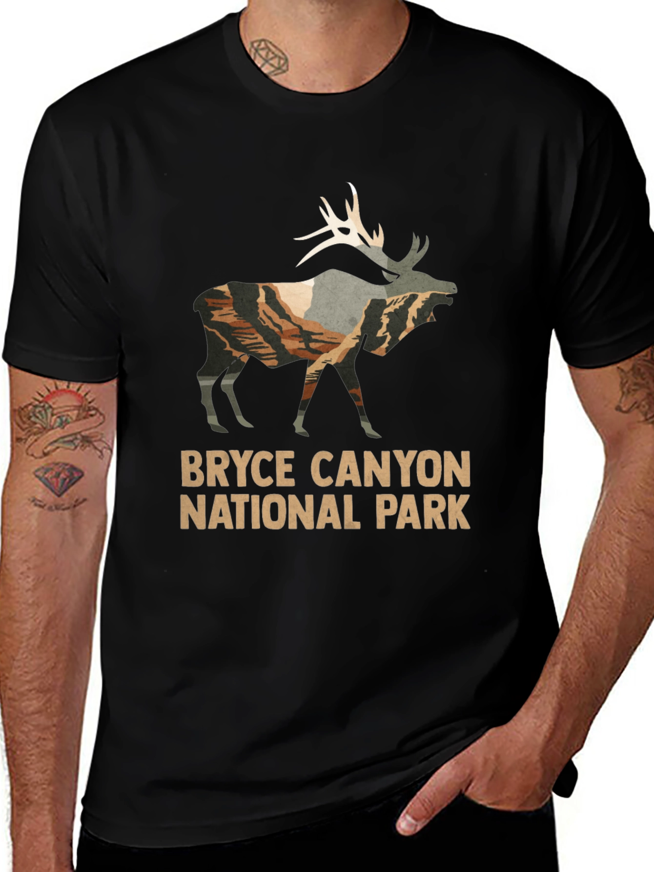 Variant 13 of Bryce Canyon National Park Elk T-Shirt
