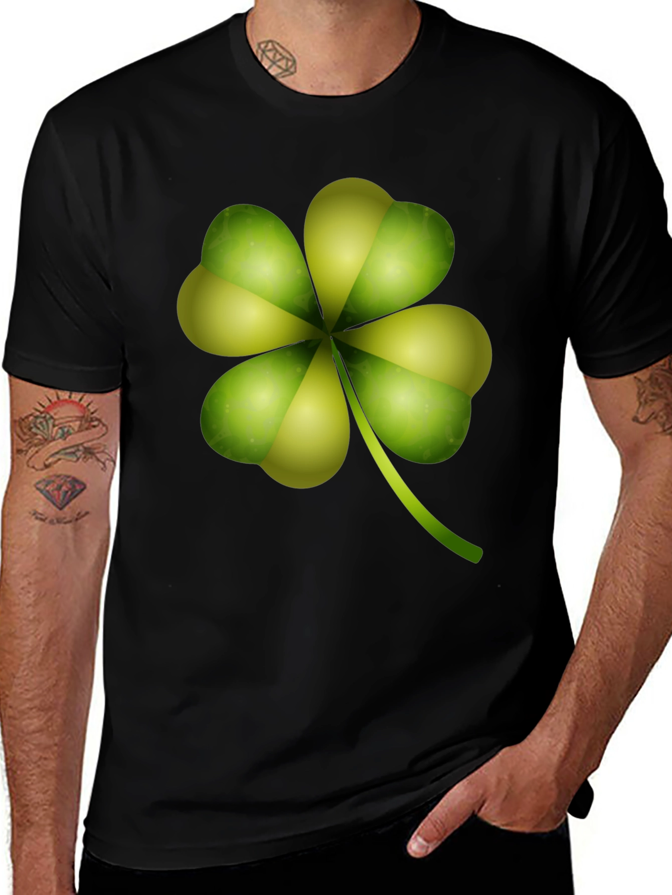 Lucky Clover Graphic Tee - St. Patrick's Day Shirt