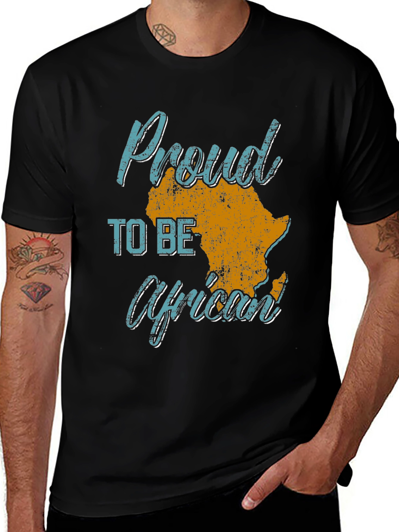 Proud to be African Graphic T-Shirt