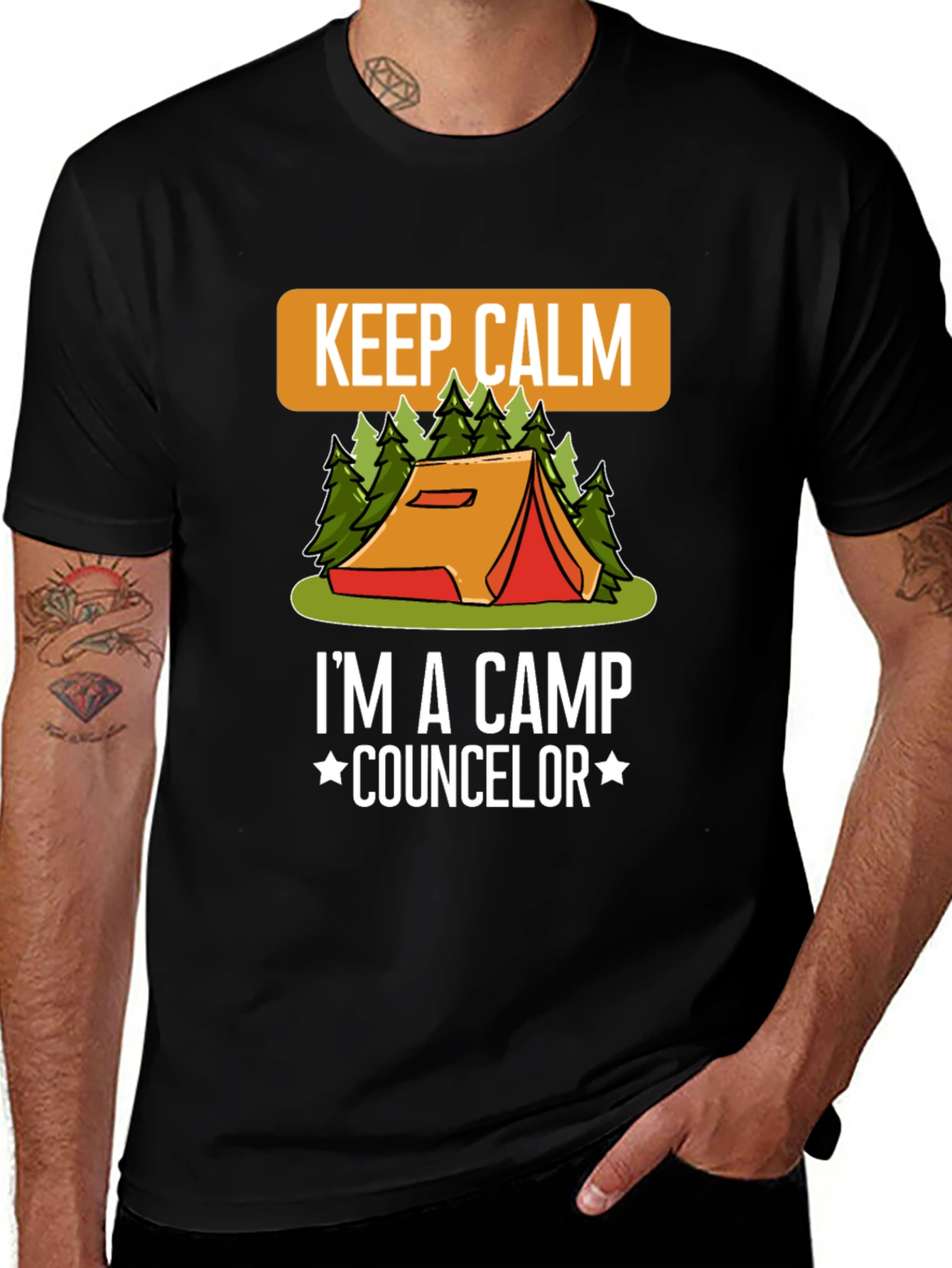 Variant 24 of Keep Calm Camp Counselor T-Shirt