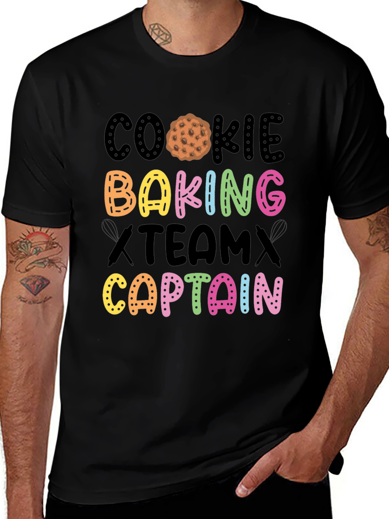 Variant 26 of Cookie Baking Team Captain T-Shirt