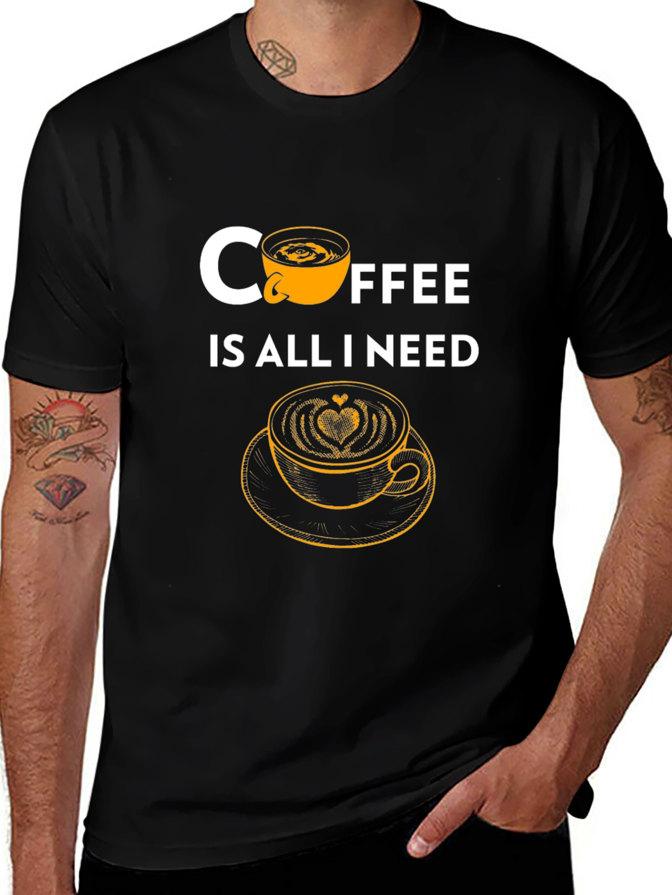 Coffee is All I Need Graphic Tee