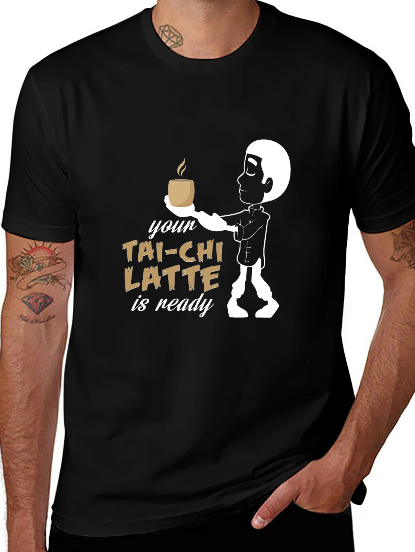 Variant 23 of Your Tai-Chi Latte is Ready T-Shirt
