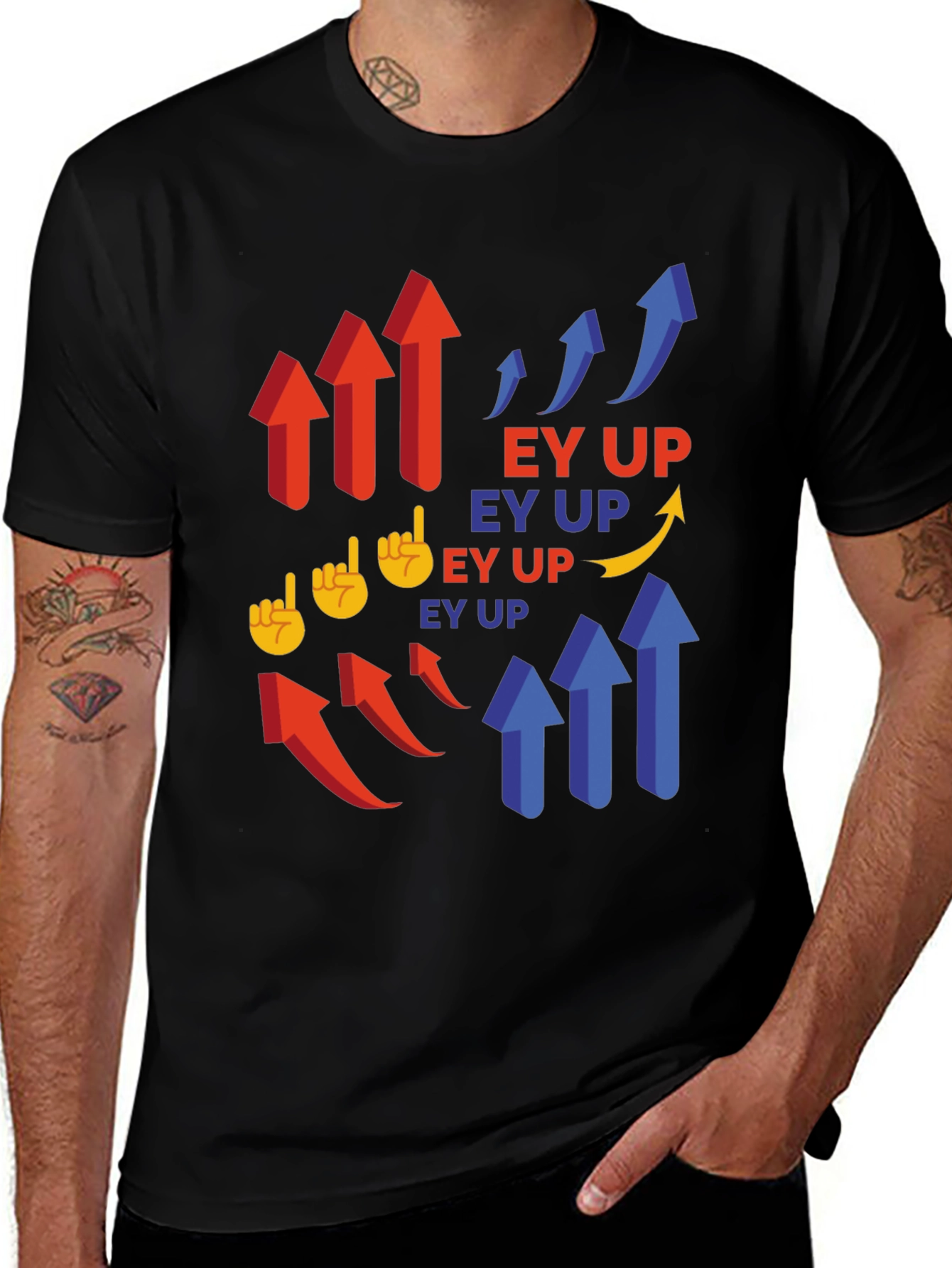 Variant 17 of Ey Up! Graphic T-Shirt - Trendy Casual Wear