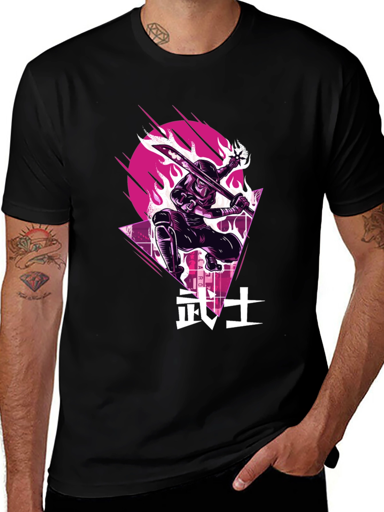 Variant 3 of Ninja Warrior Graphic Tee