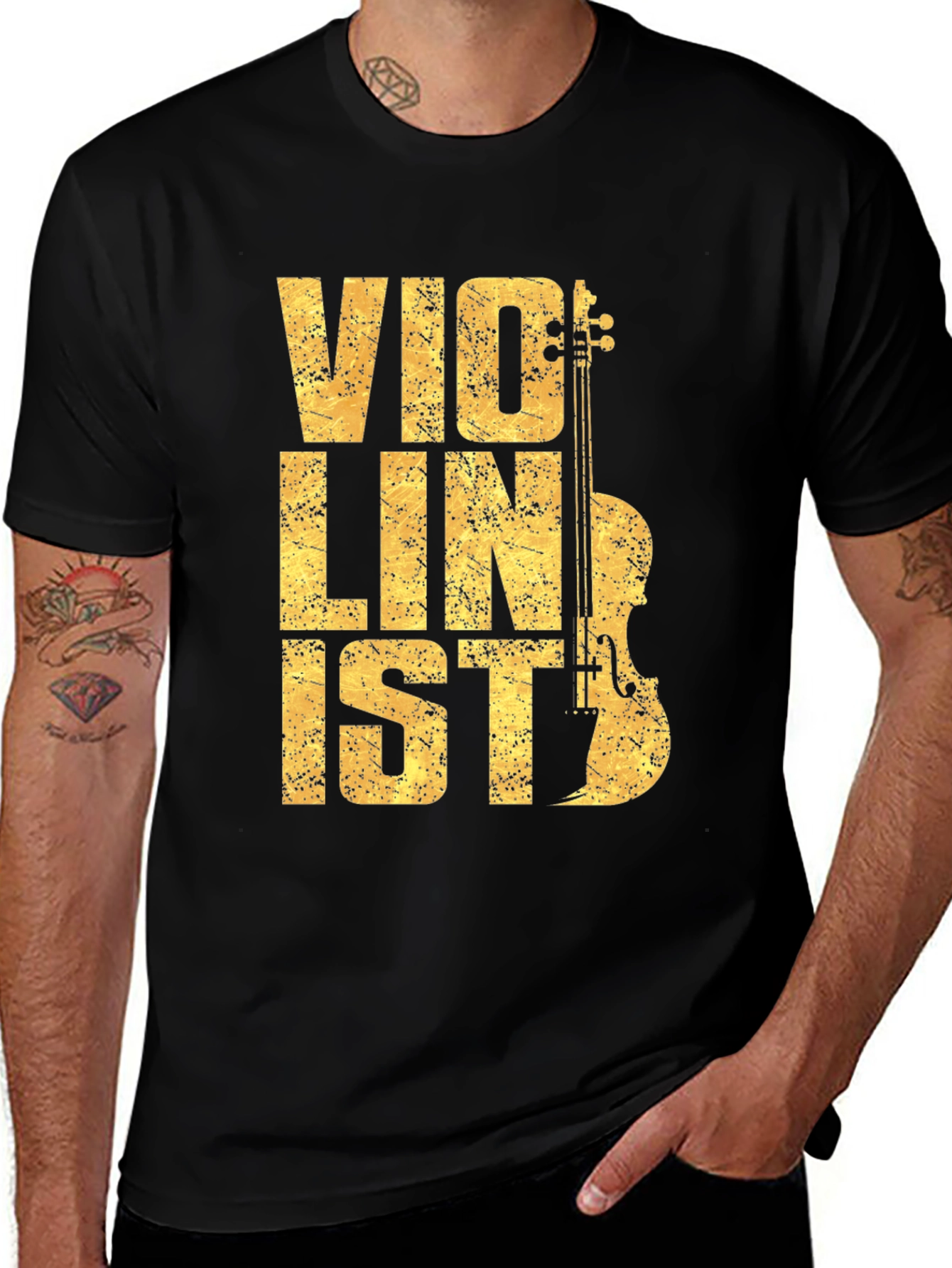 Variant 23 of Violinist T-Shirt - Music Lover Tee